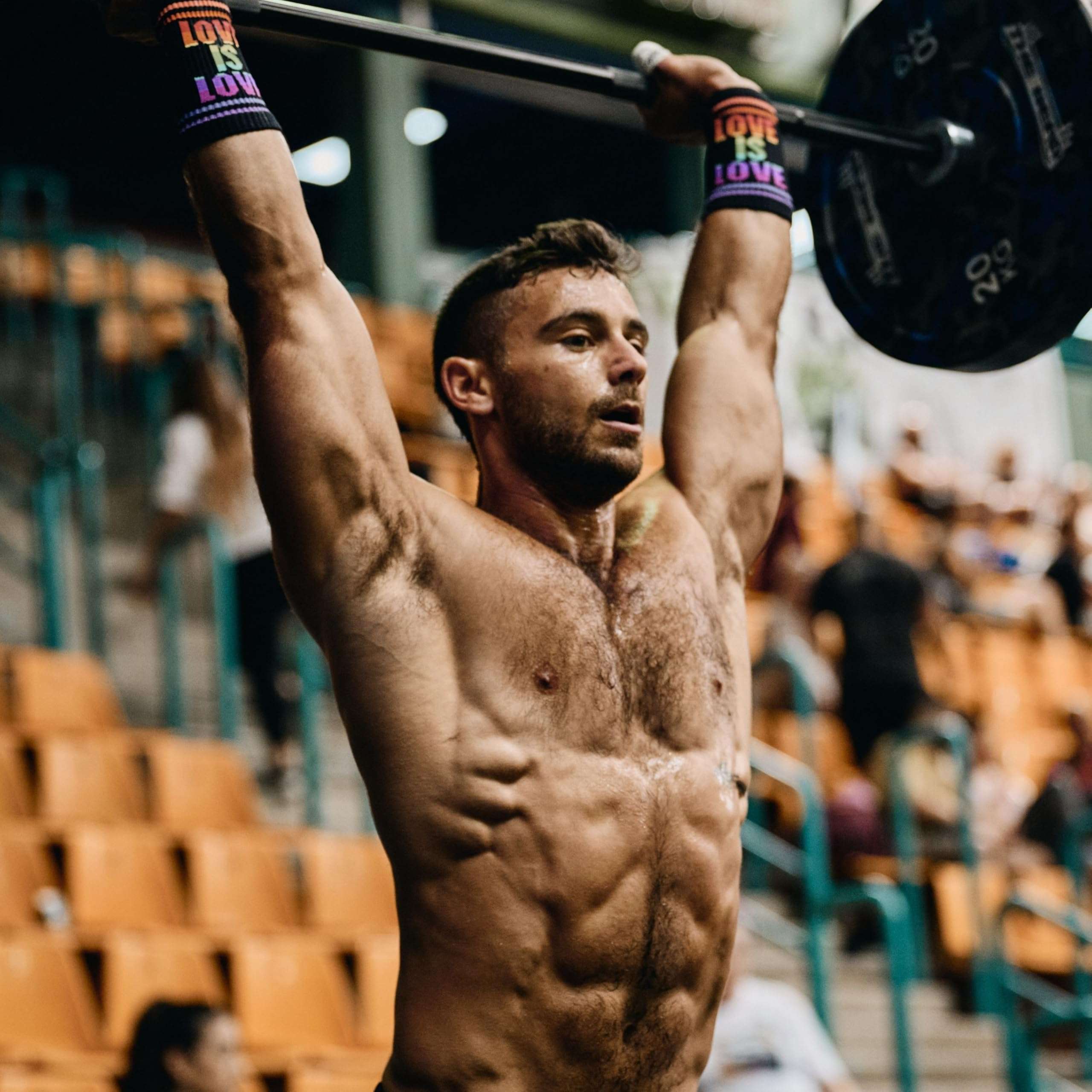 The Pizza Wrist Sweat Bands for Cross Training, Tennis & Functional Training - Skin Protection & Moisture-Wicking - Perfect for Barbell Workouts, High-Intensity Workouts, Gym, Weightlifting 3