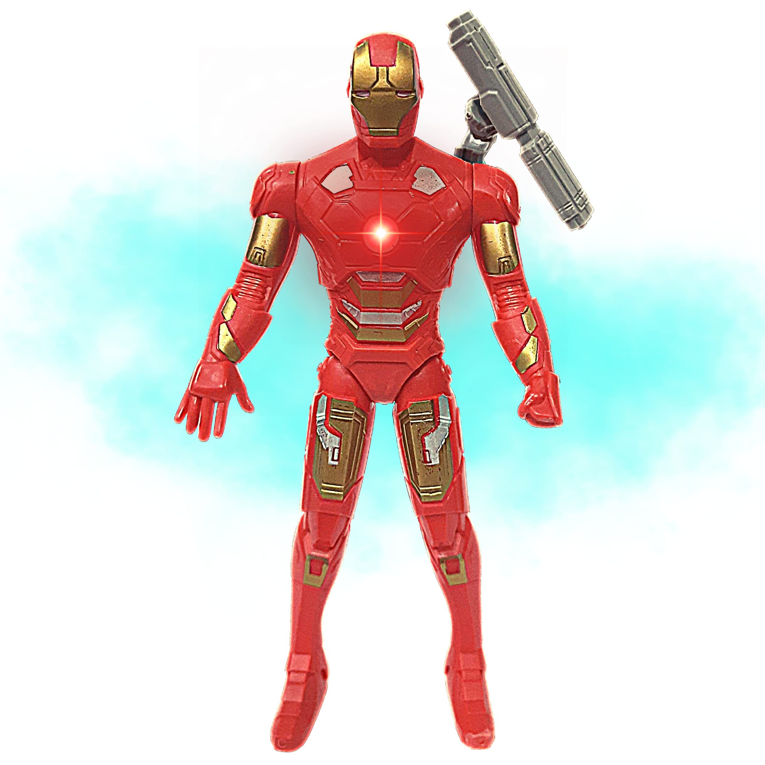 Iron Man Toys for Boys |Action Figures for Kids |Iron Man Toys |Iron Man Toys |Action Figures |Hot Toys Iron Man |Avengers |Marvel Toys |Iron Man |Iron Man Toy |Years Toy (7 Inch)