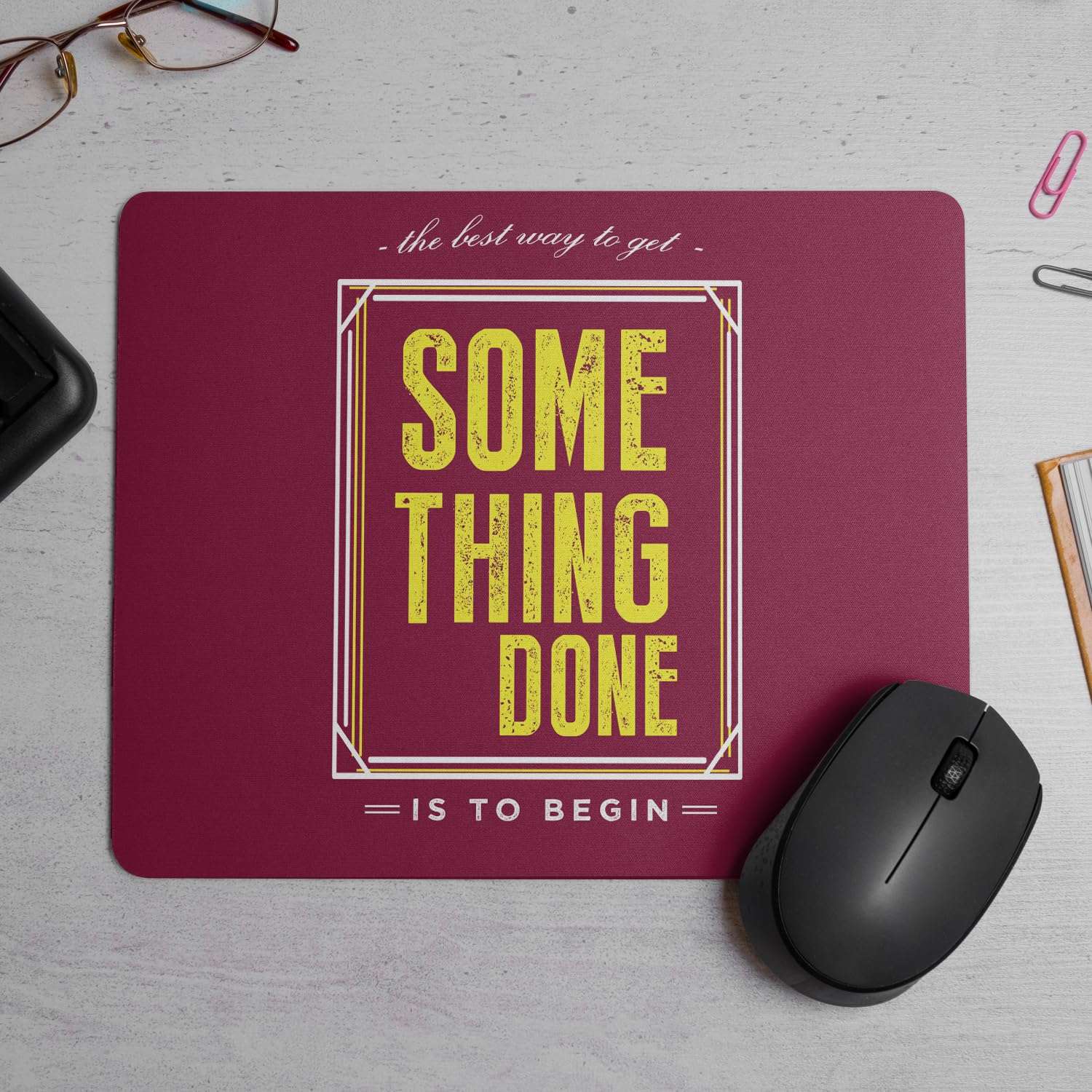 PAPER PLANE DESIGN Mouse Pad Designer Anti Skid Mouse Pads for Desktop and Laptop Computers. D562 1