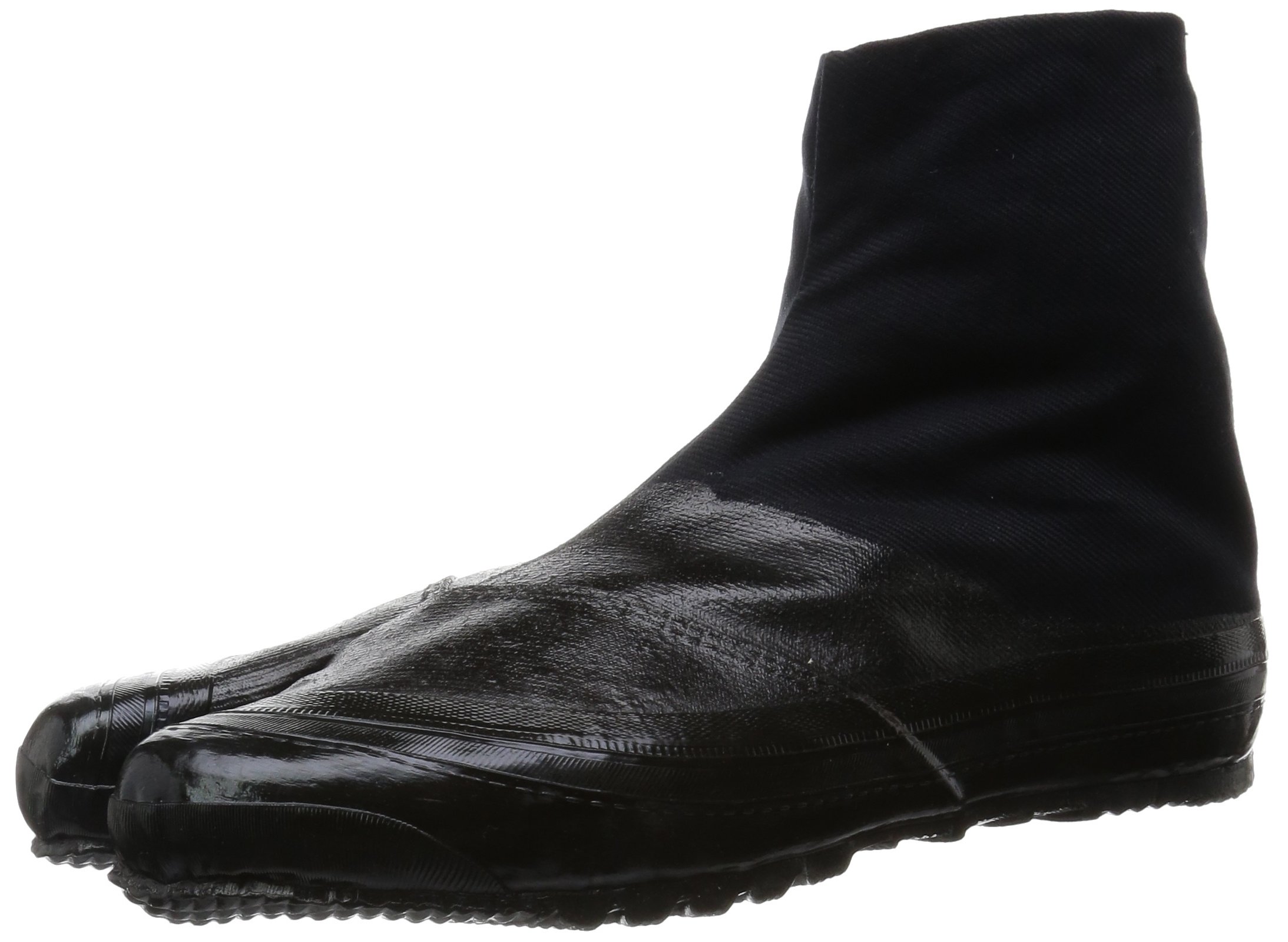 MARUGO Jitsuyou ALL BLACK Japanese Tabi Shoes Black with 5 Clips, 25.5cm 1