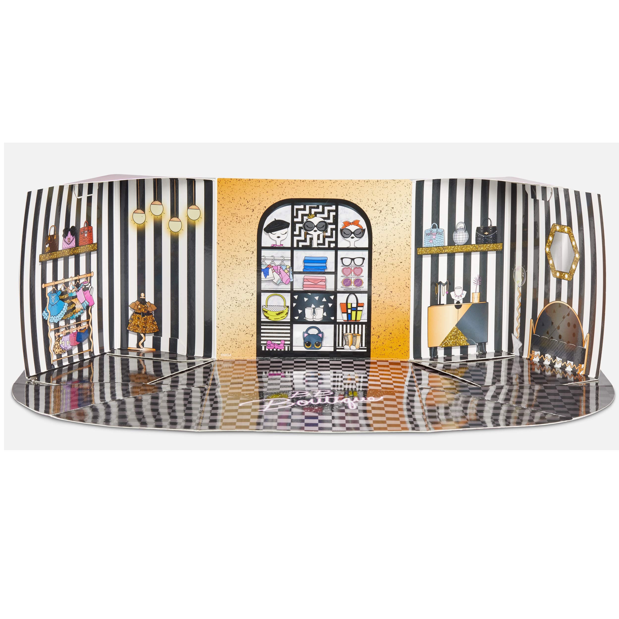 L.O.L. Surprise! Furniture Boutique with Queen Bee & 10+ Surprises, Multicolor 3