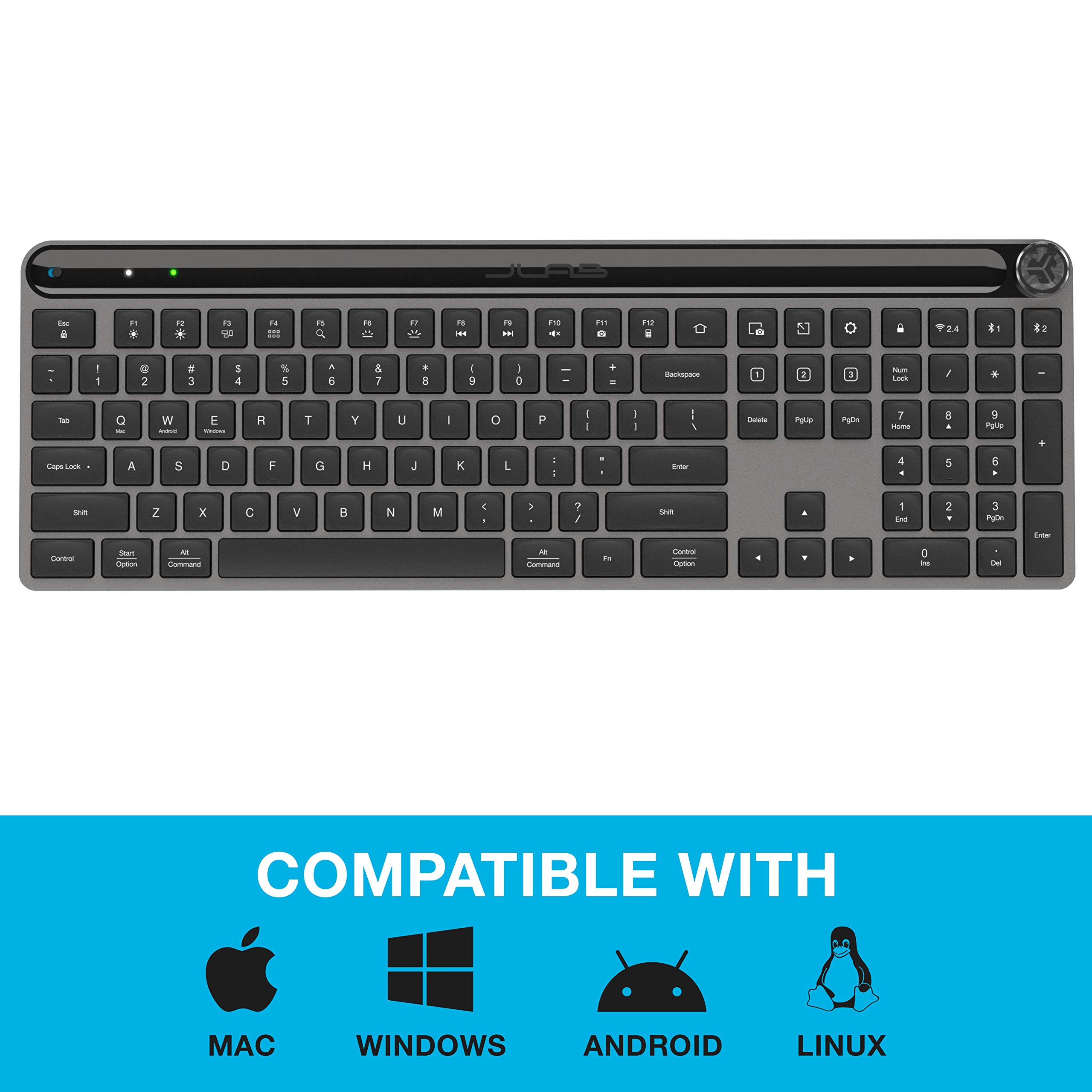 JLab Work Bundle, Epic Wireless Keyboard and JBuds Wireless Mouse 4