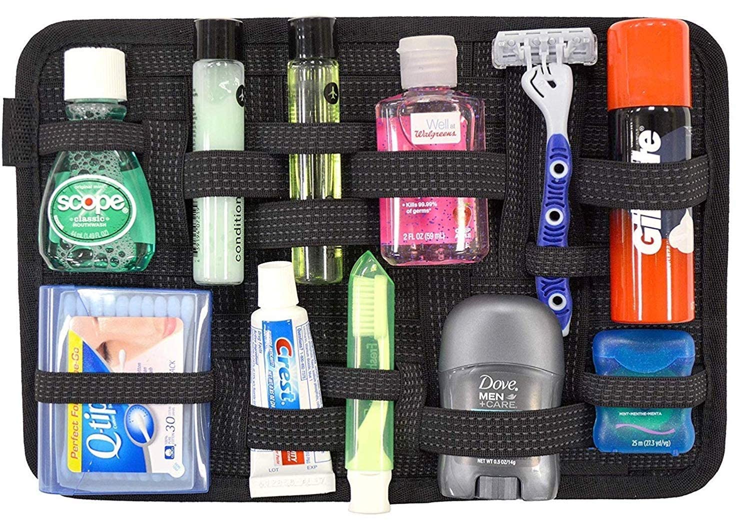 Gra8 Cosmetic Arrangement Pouches Tool Pad - Grid-It Organizer Travel Grid-it Essentials Gadget Organizer Case, Digital Electronic Accessories and Luggage Accessory (1Pcs) (Multicolor) 6