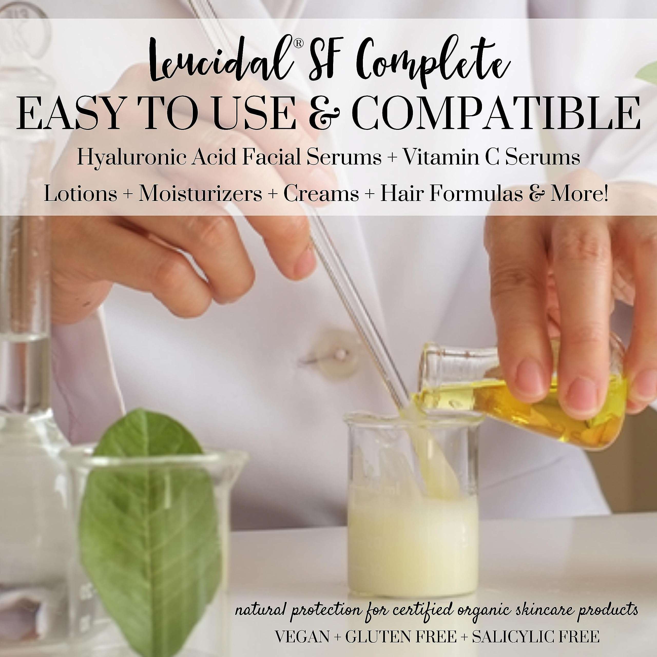 Skin Perfection Leucidal SF Complete Advanced Protection Natural Preservative Alternative Lactobacillus Coconut Soap, Skincare, Cosmetics, and Lotion Making 16 ounce 4