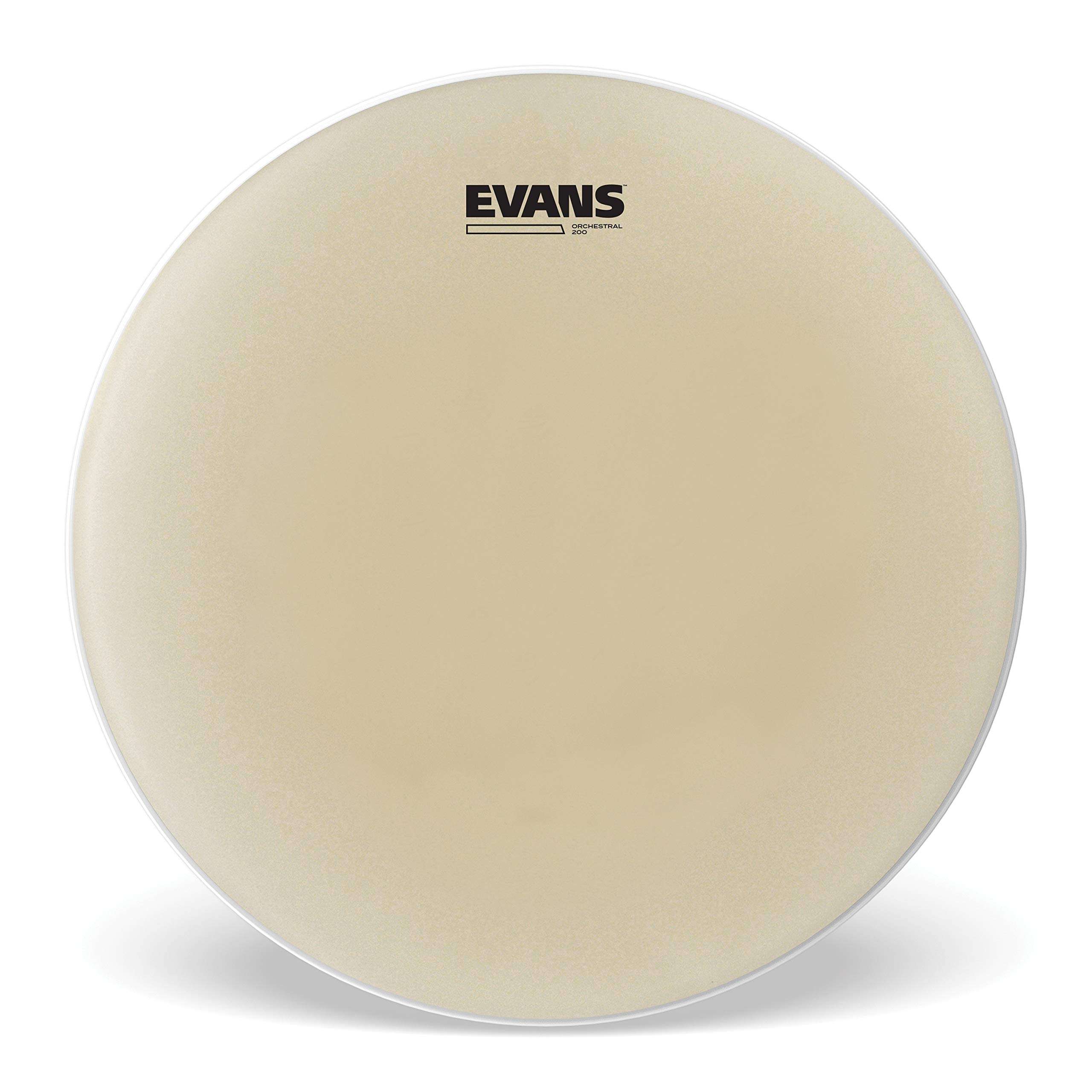 Evans Orchestral 200 Clear Snare Side Drum Head, 14 Inch 1