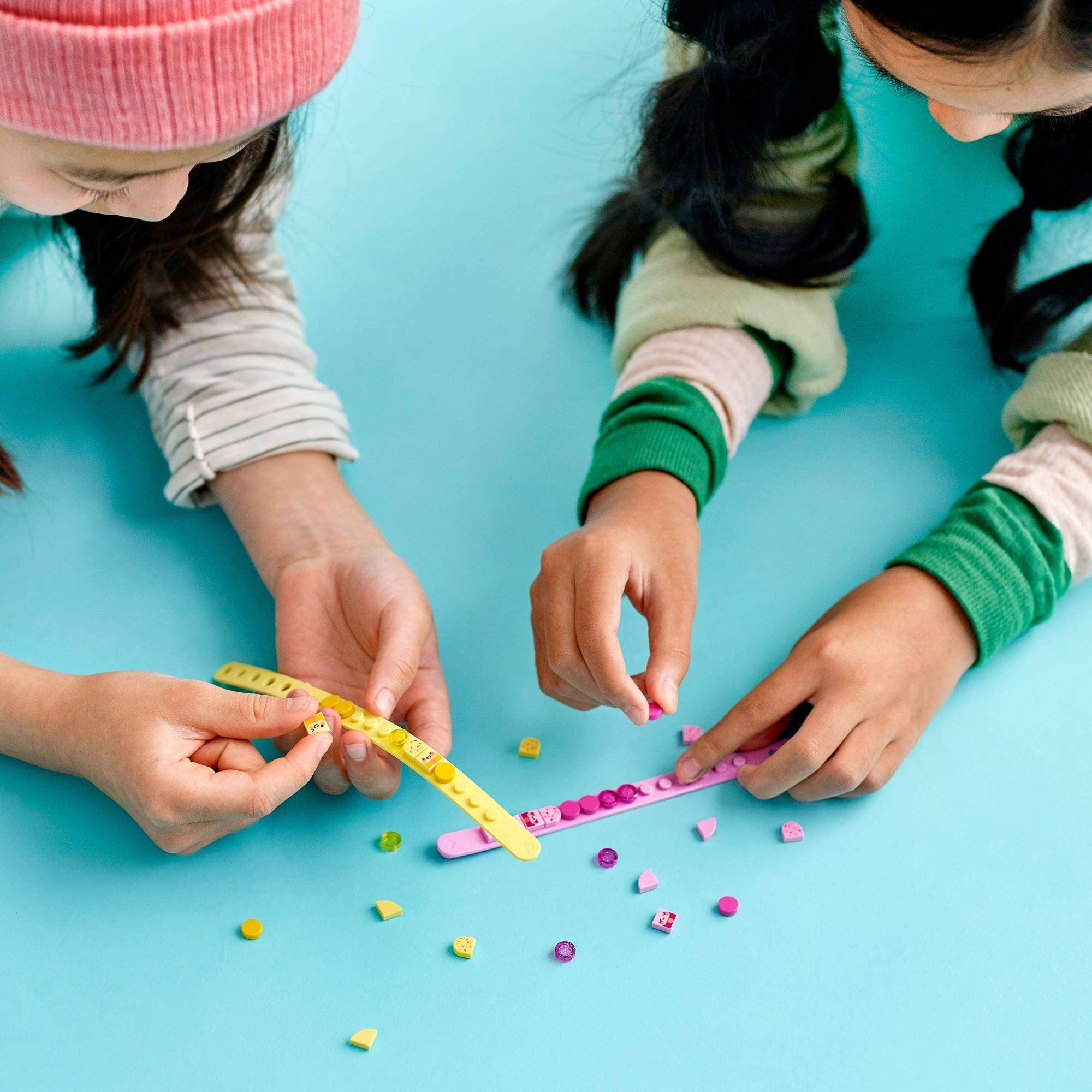 LEGO DOTS Ice Cream Besties Bracelets 41910 Creative DIY Craft Bracelet Kit for Kids, New 2021 (34 Pieces) 6