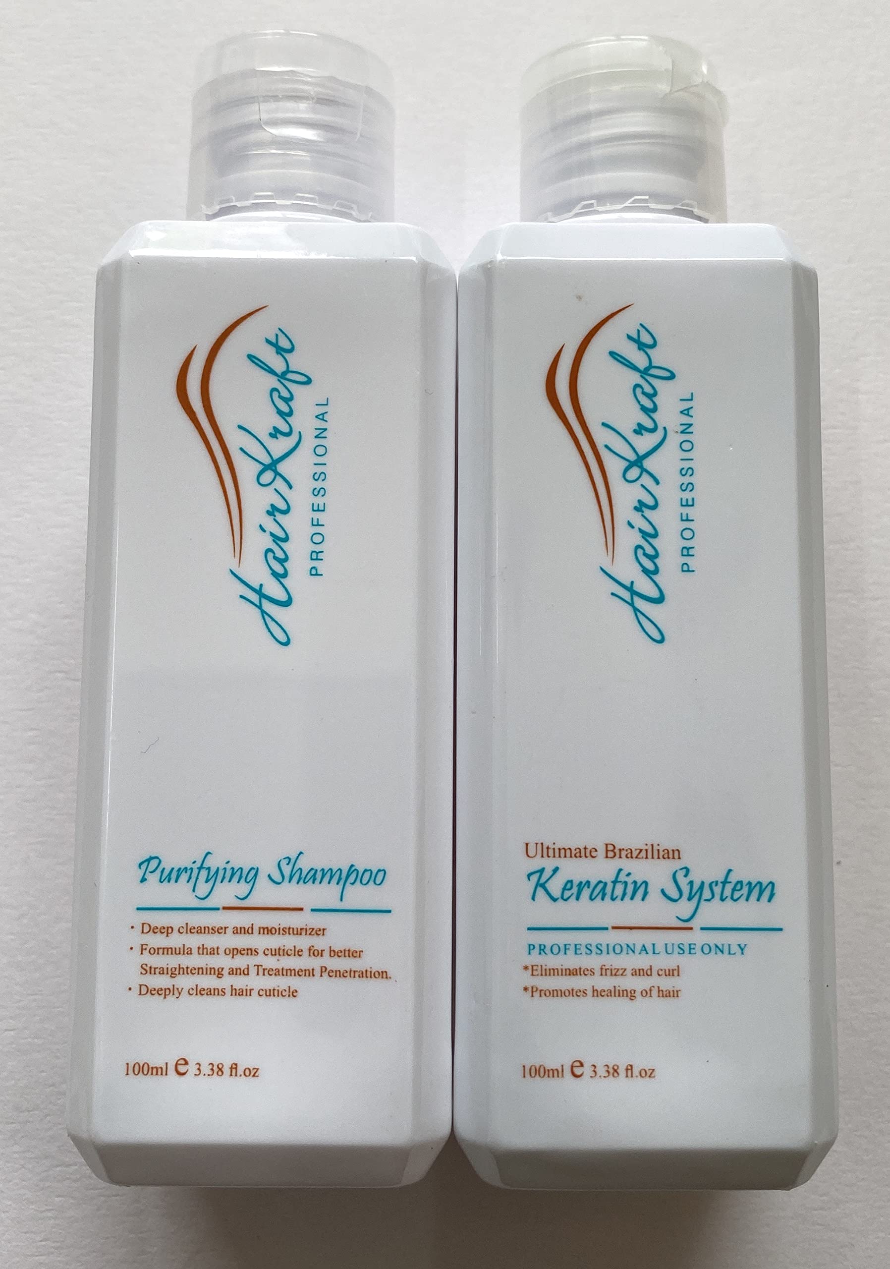 HairKraft Keratin Treatment system with purifying shampoo 100ml 4