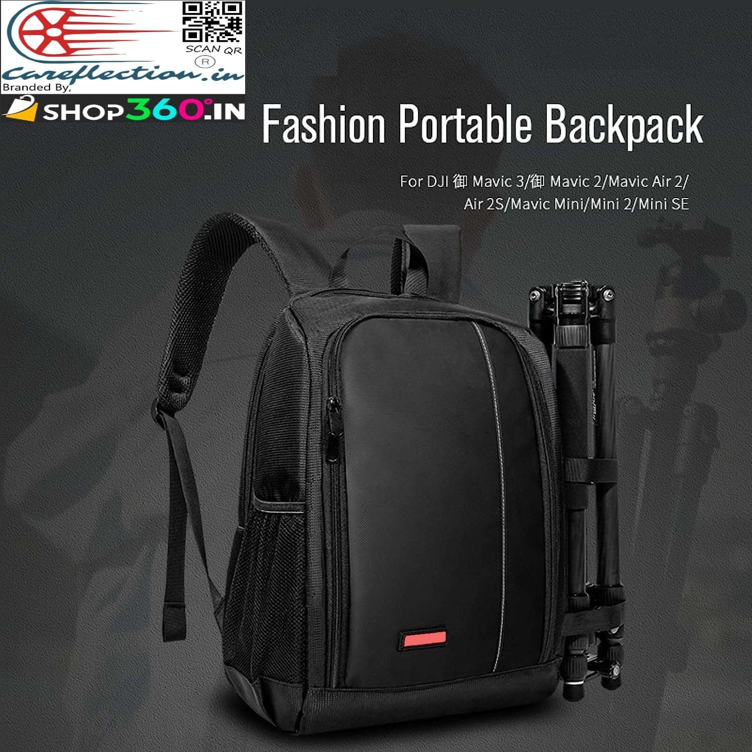 Backpack for DJI Mavic 3 Series : Mavic 3 Classic Mavic 3 Cine / Pro Drone Full Combo Kit - shoulder Carry bag PU: Protective Travel Hand Bag Safe Multi Storage case For Charger, Hubs, Battery , Any 6