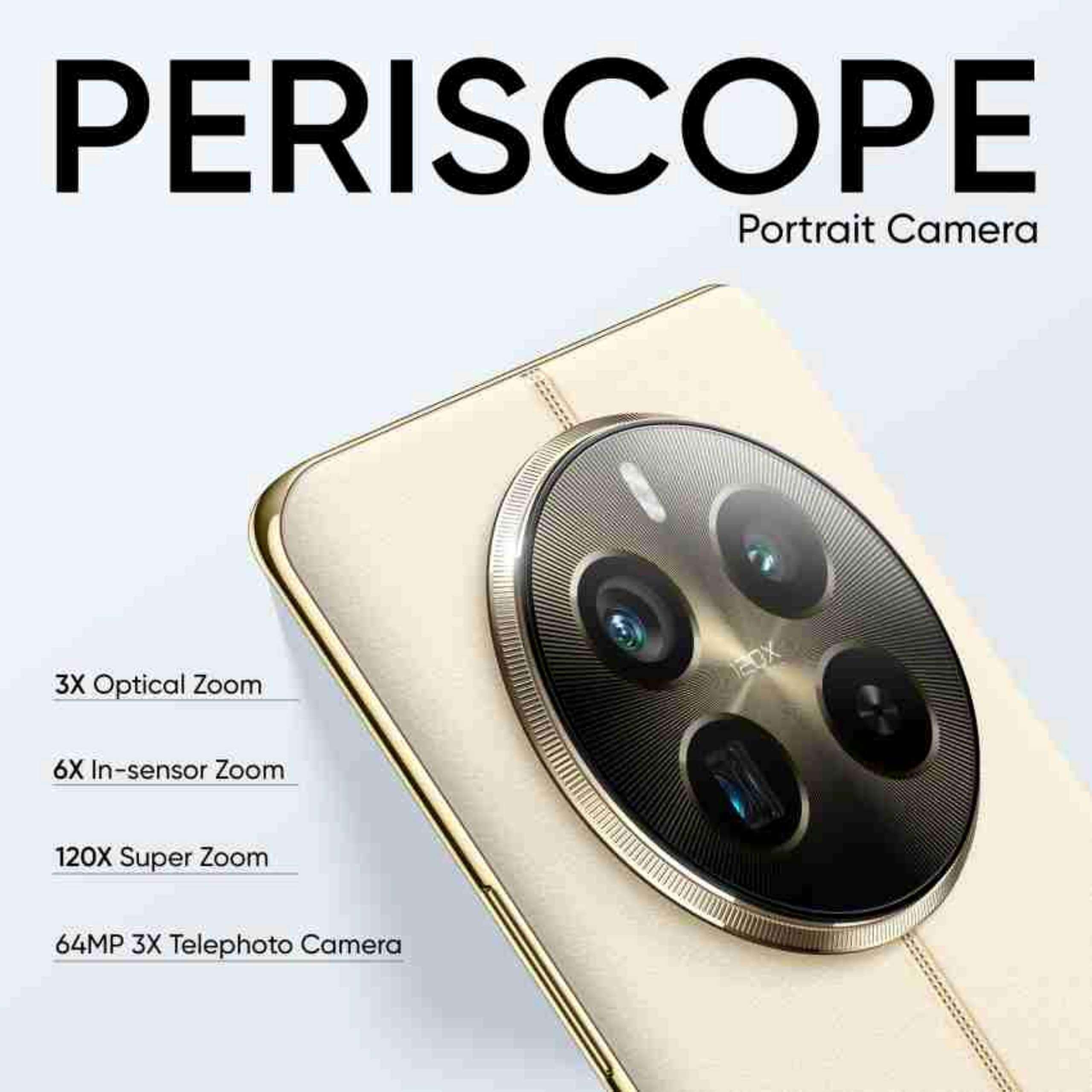 realme 12 Pro+ 5G (Navigator Beige, 12GB RAM, 256GB Storage) | 6.7" 120Hz Curved AMOLED Display | 64MP Periscope + 50MP Sony IMX 890 OIS Camera + 8MP | 32MP Selfie Camera | 67W Super VOOC Charge 4