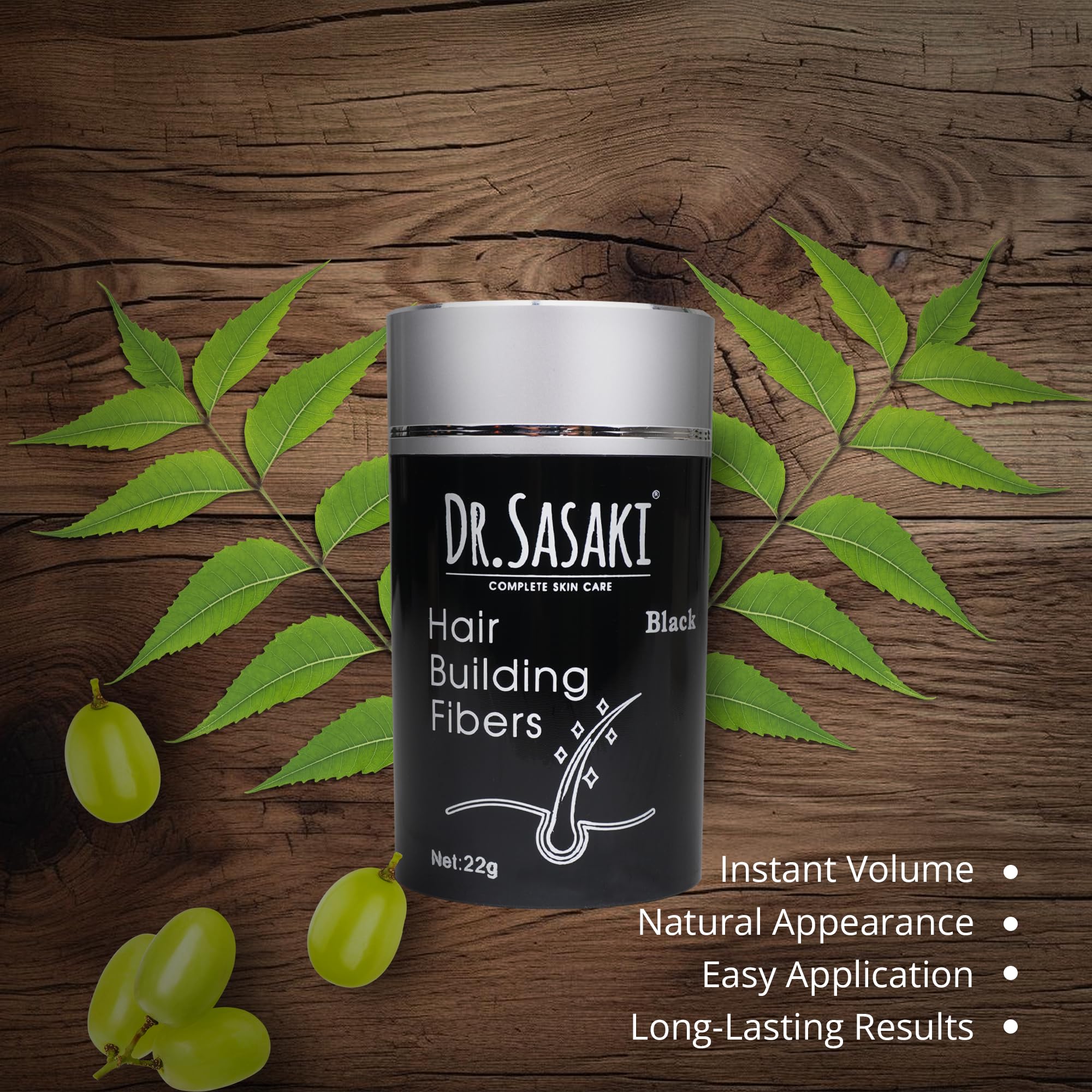 Dr.Sasaki Complete Skin Care Hair Building Fibres, 22g 6