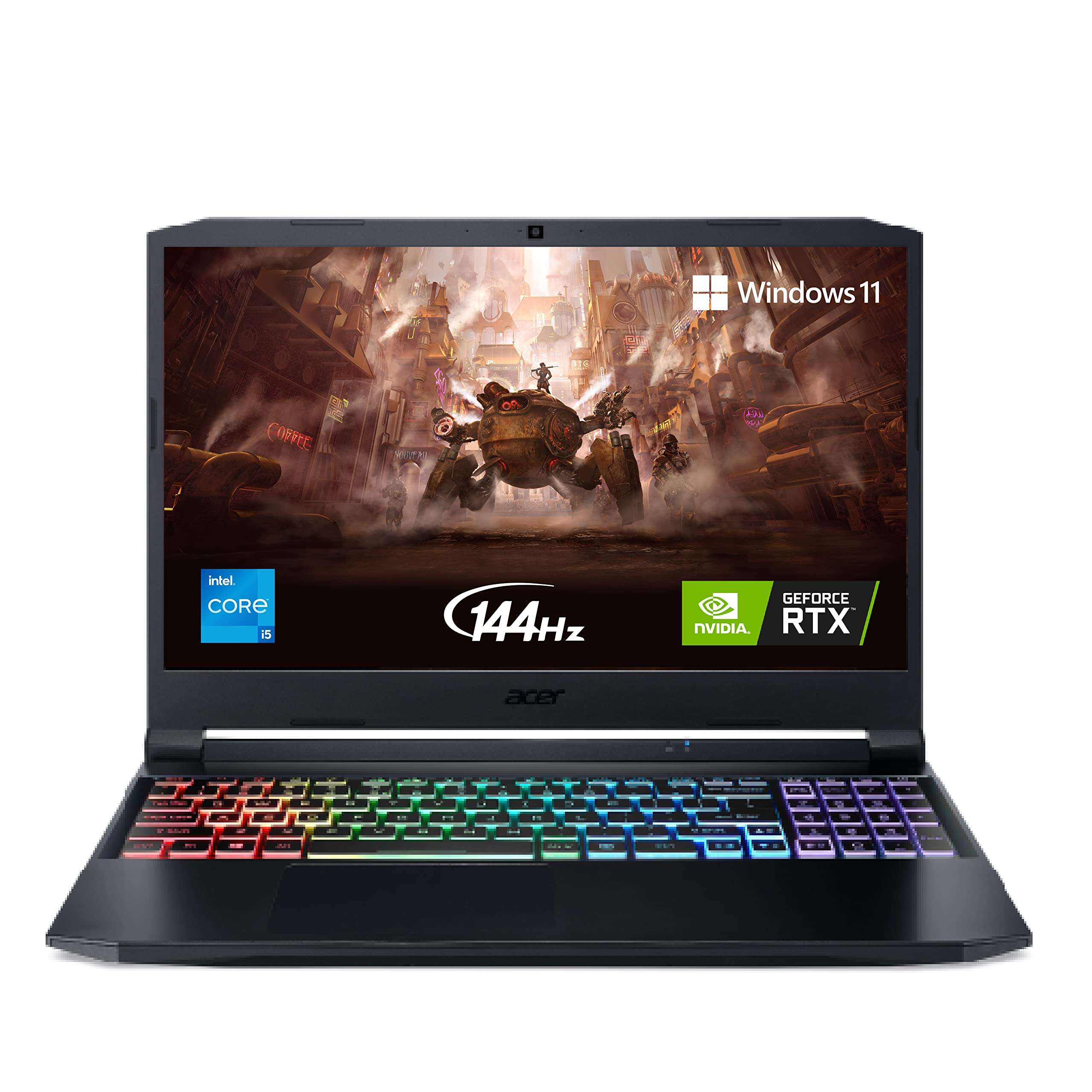 Acer Nitro Gaming Laptop (Intel i5 11th Gen/16GB RAM & 512GB SSD Storage/1650 Graphics)+Logitech G402 Gaming Mouse+Logitech G435 Gaming Headset - Blue 2