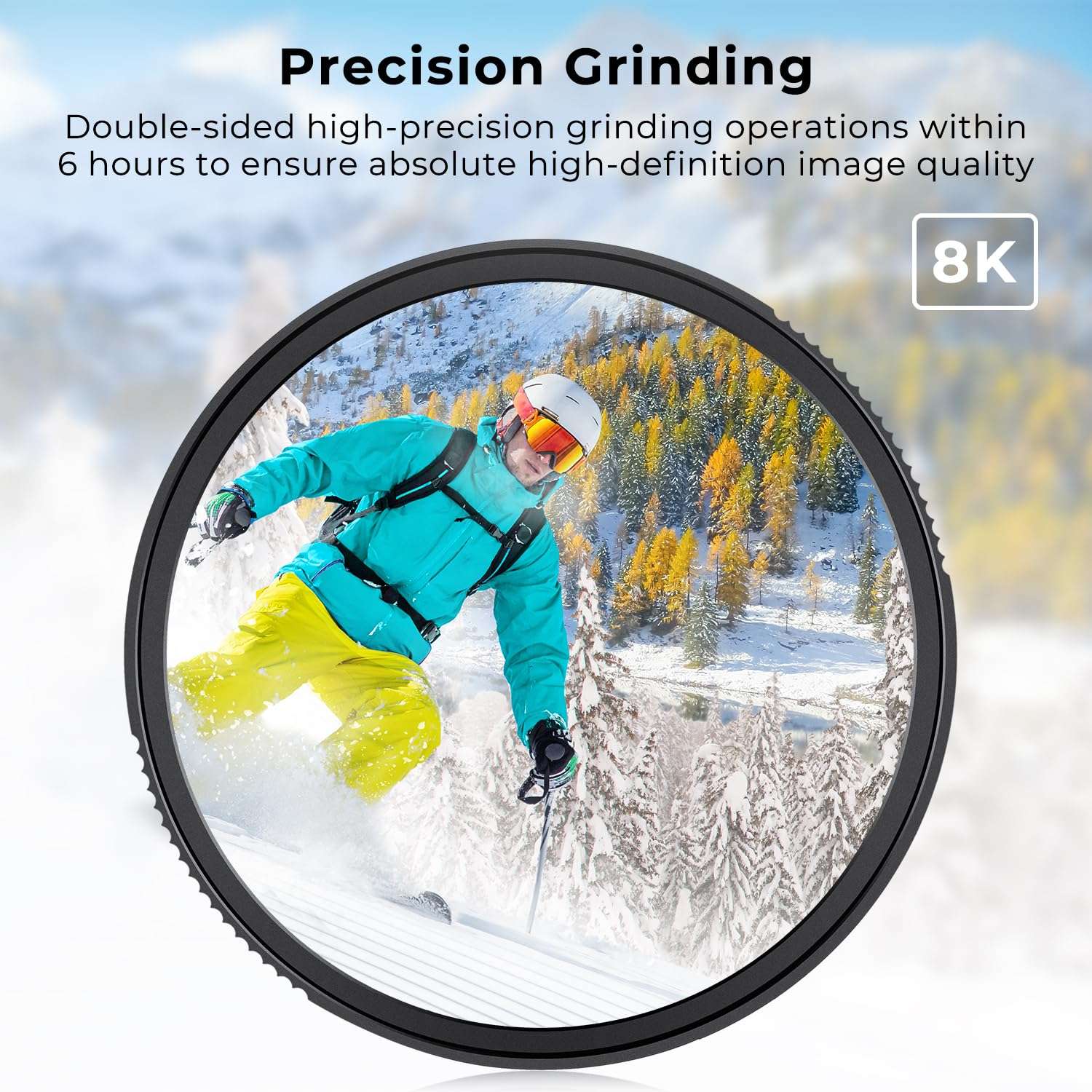 Beschoi 77mm MRC UV Protection Filter Kit, Optical Glass UV Filters Slim Protector,34 Multi-Layer Nano Coated High Definition Filter Compatible with Canon, Nikon, Sony, Sigma, etc 77mm Camera Lens 5