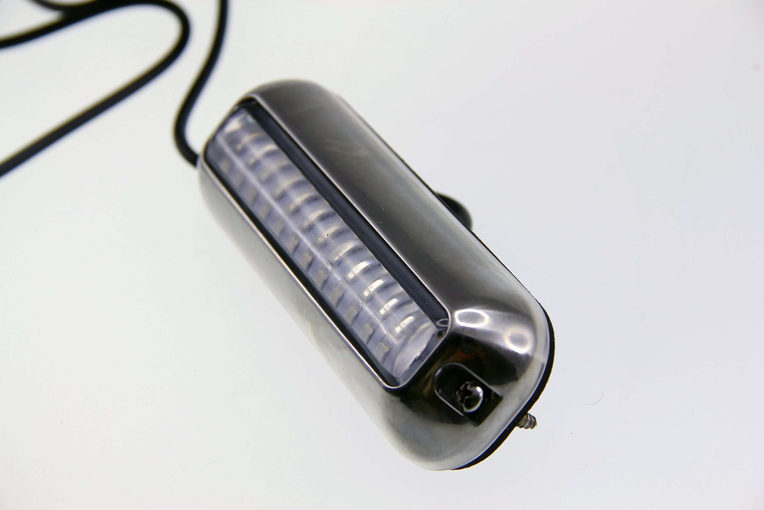 Pactrade Marine Pontoon Boat Blue LED Underwater Light S.S 316 Housing 416 LM 3