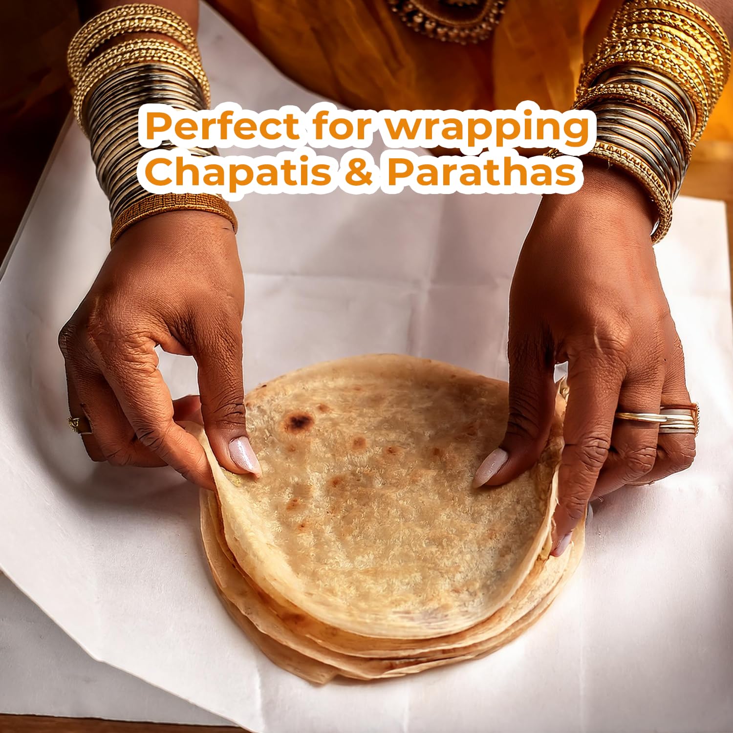 House Wrap 50 Meters Food Wrapping Paper - Premium Non-Stick Food Wrap | Chemical Free,Oil Proof, Non Stick Paper | BPA Free No Ink Paper. 6