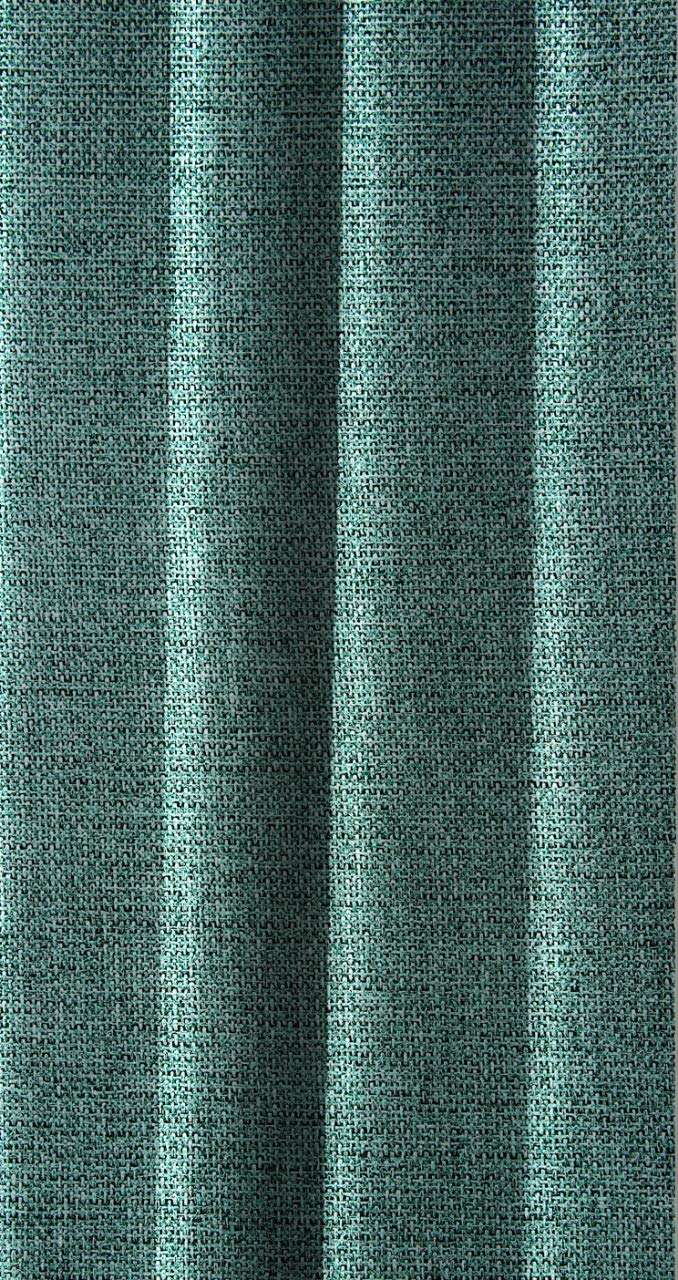 F2L Jute Curtains for Window 5 Feet Long | Yarn Weaved Breathable Parda | Modern Parde for Living Room Bedroom | Screens with Eyelet Ring | Hypoallergenic Dust Repellent (Light Green, 2pc) 2