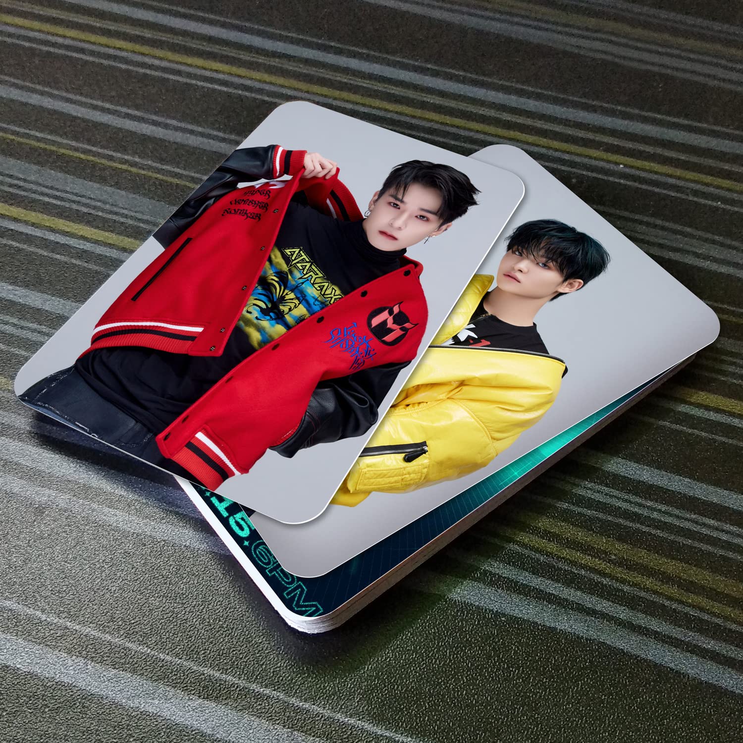 Treasure JIKJIN Song Photocards ( Set of 12 ) + 4 Free Group Photocards 1