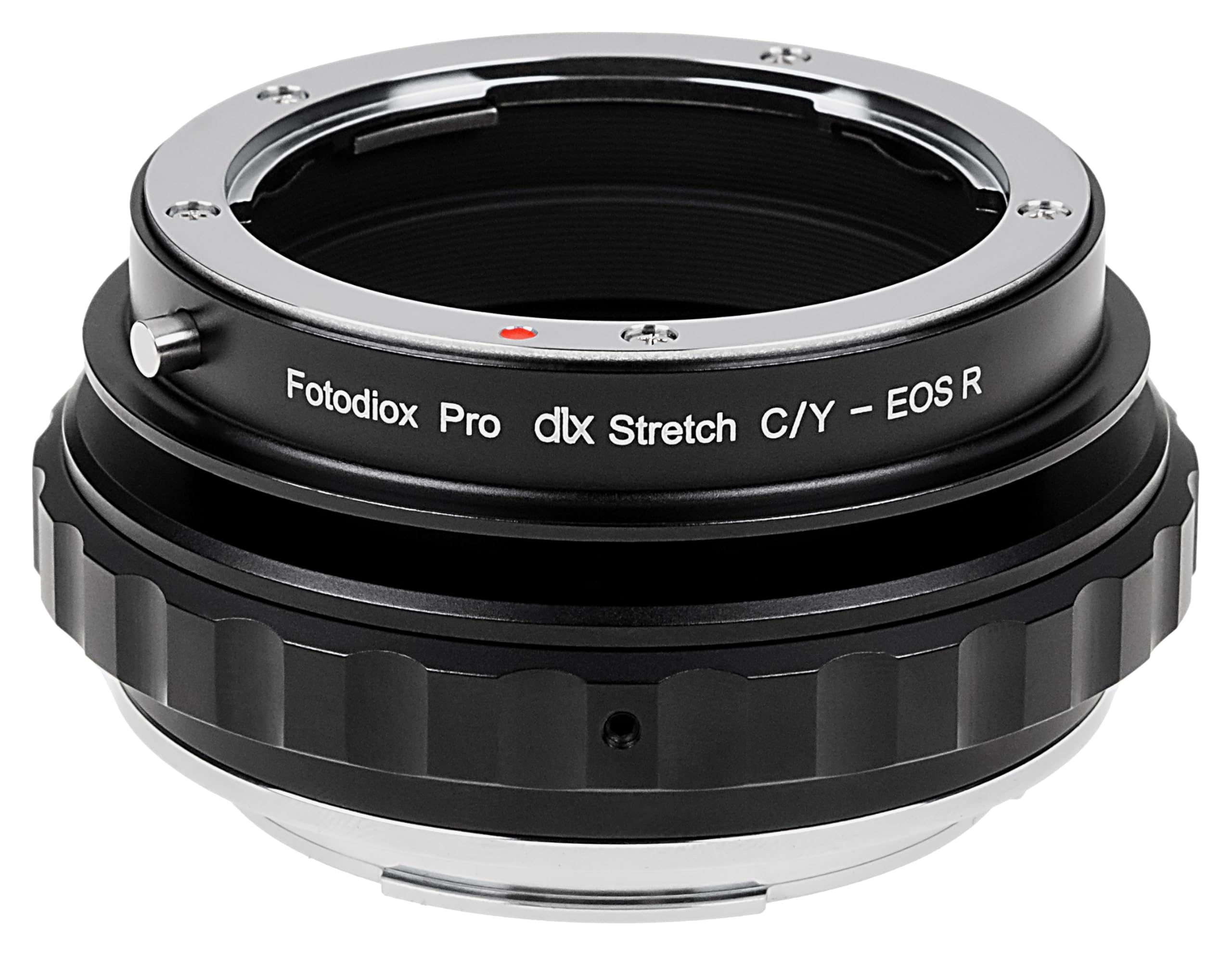 Fotodiox DLX Stretch Lens Adapter - Compatible with Contax/Yashica (CY) Lens to EOS R/RF Mount Mirrorless Cameras with Macro Focusing Helicoid and Magnetic Drop-in Filters 4