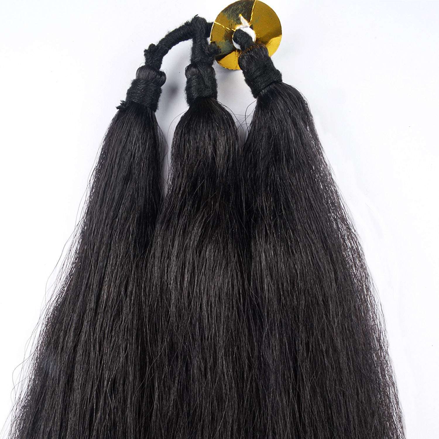 Pelo Hair Extensions For Women And Girls/Parandi Used As Braid/Parandi Choti Hair For Women Black Pack Of 1 (m1) 3