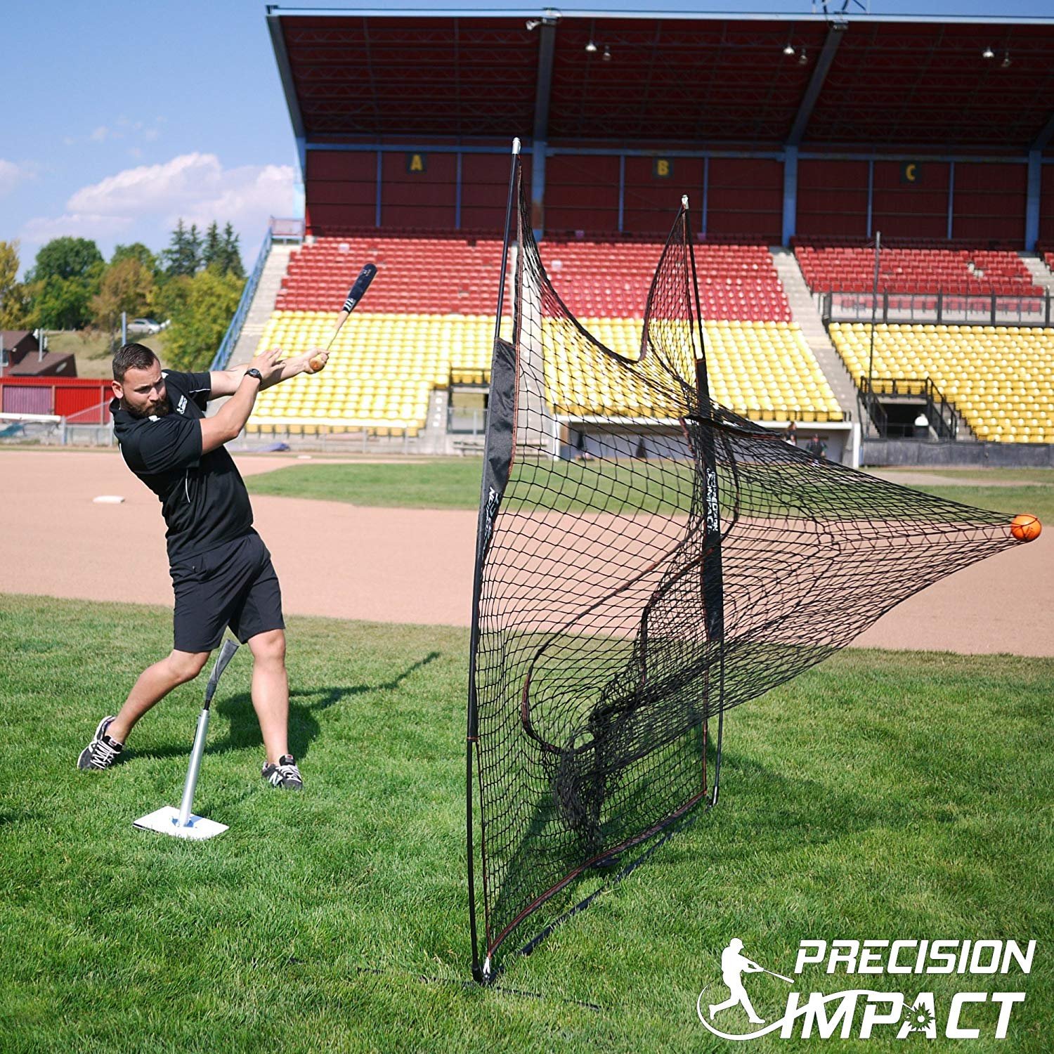 PRECISION IMPACT Slugs: Heavy Weighted 15oz Baseballs for Hitting; with 1-Year Warranty (6-Pack) 6