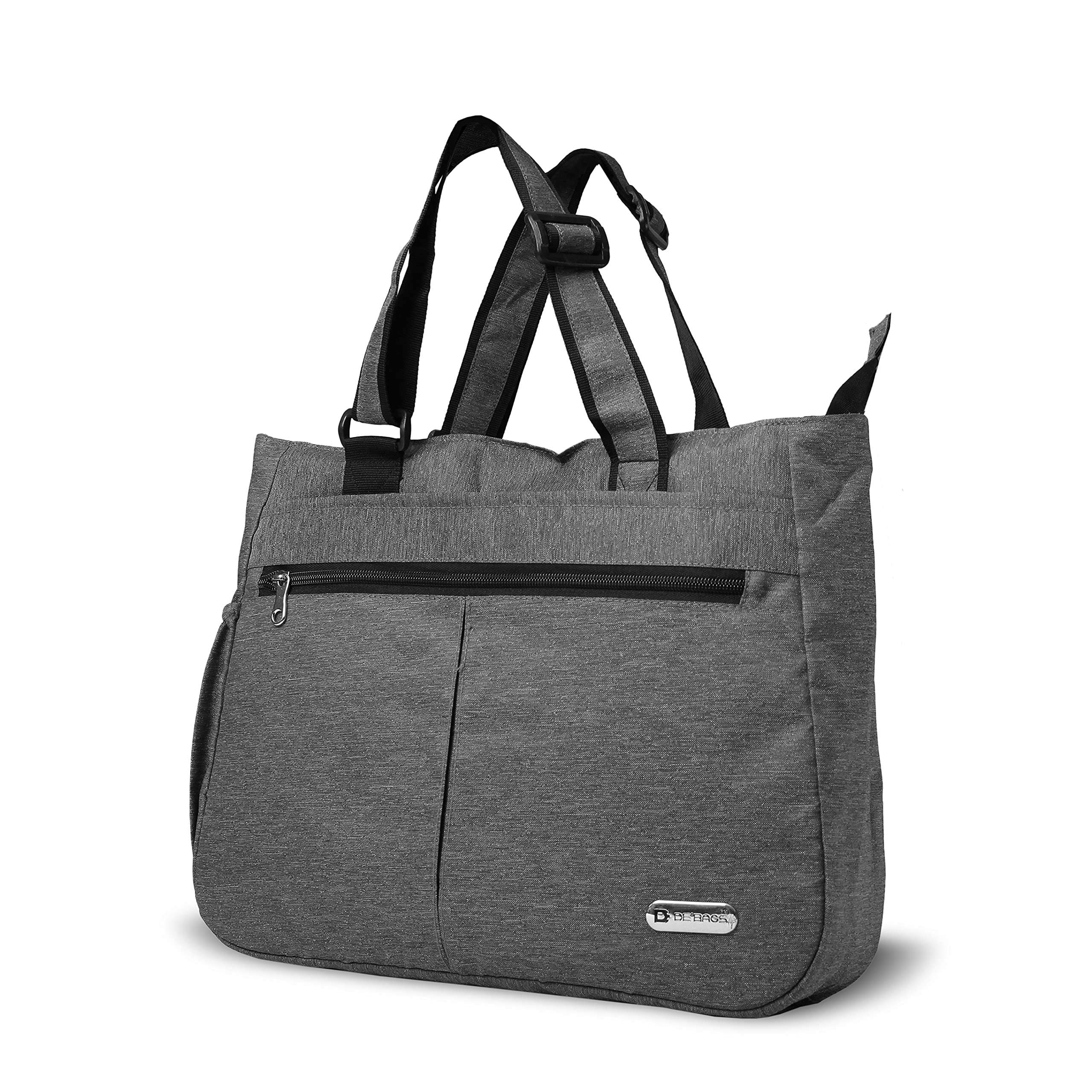 DE'BAGS Wonder Weekend Tote Bag Shoulder Bag for Women (Grey) 1