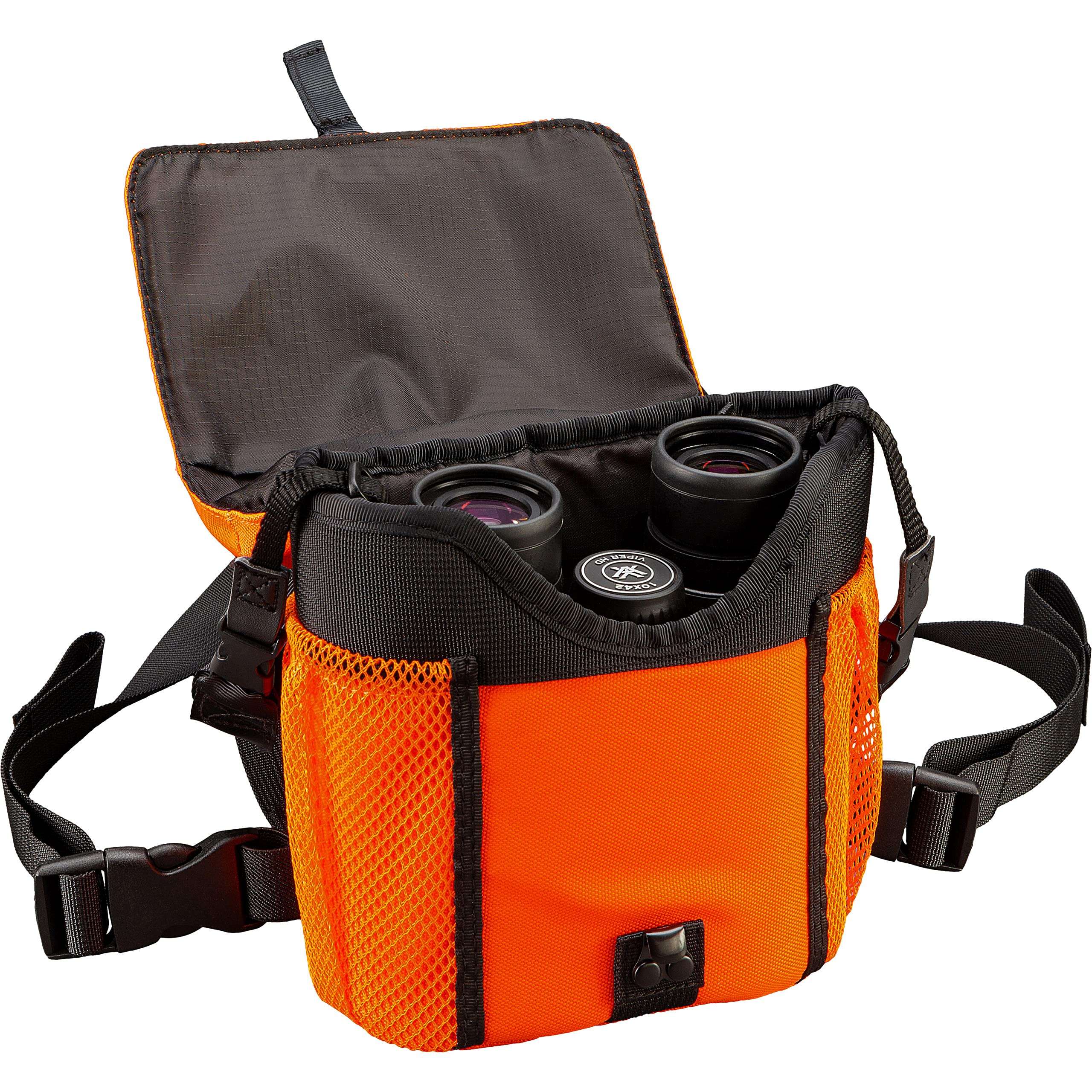 Vortex Optics Glasspak Blaze Orange Binocular Harness 3