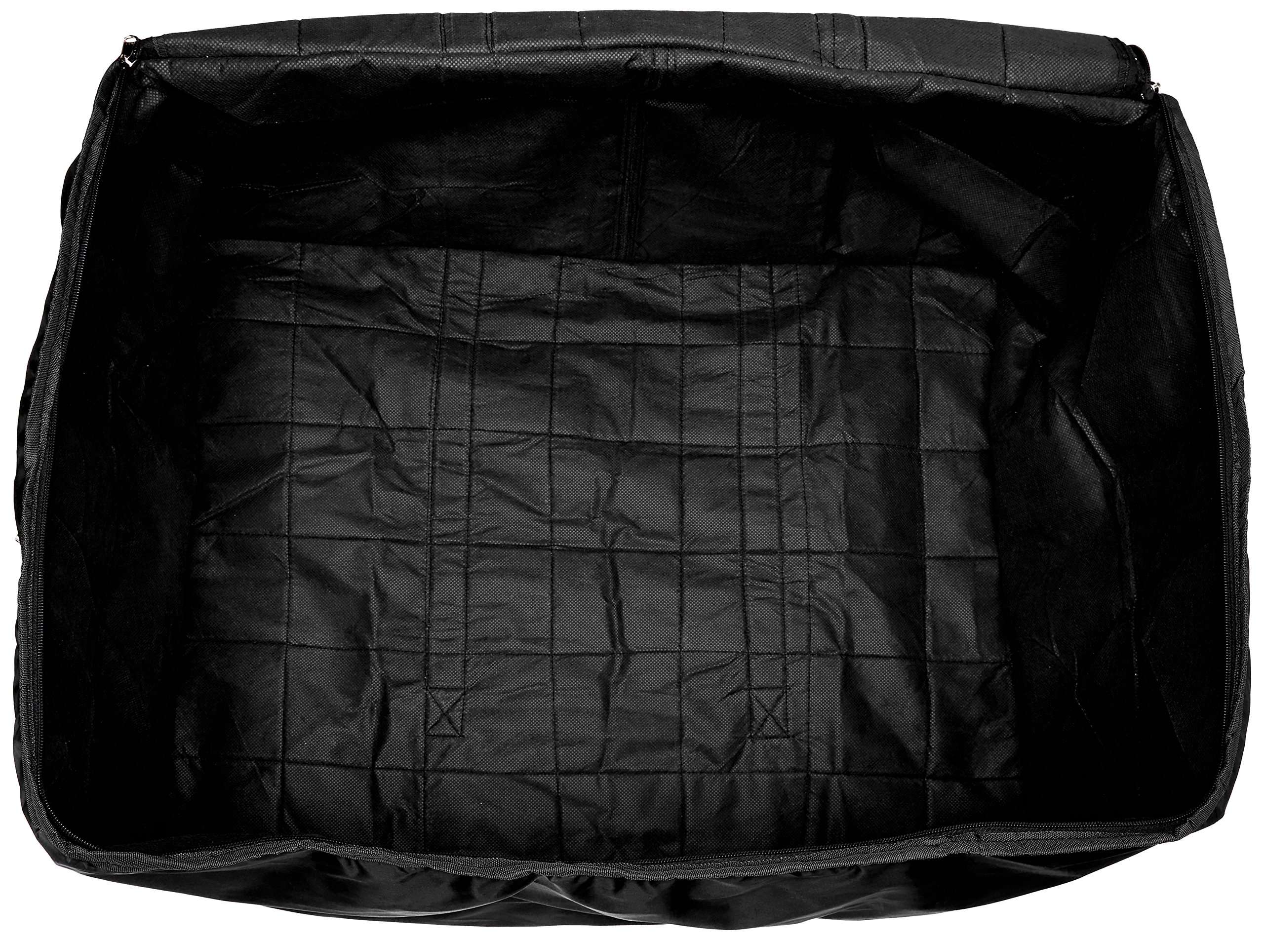 Kuber Industries Fabric 73 cms Black Jumbo Attachi (TRAVEL03137) 4