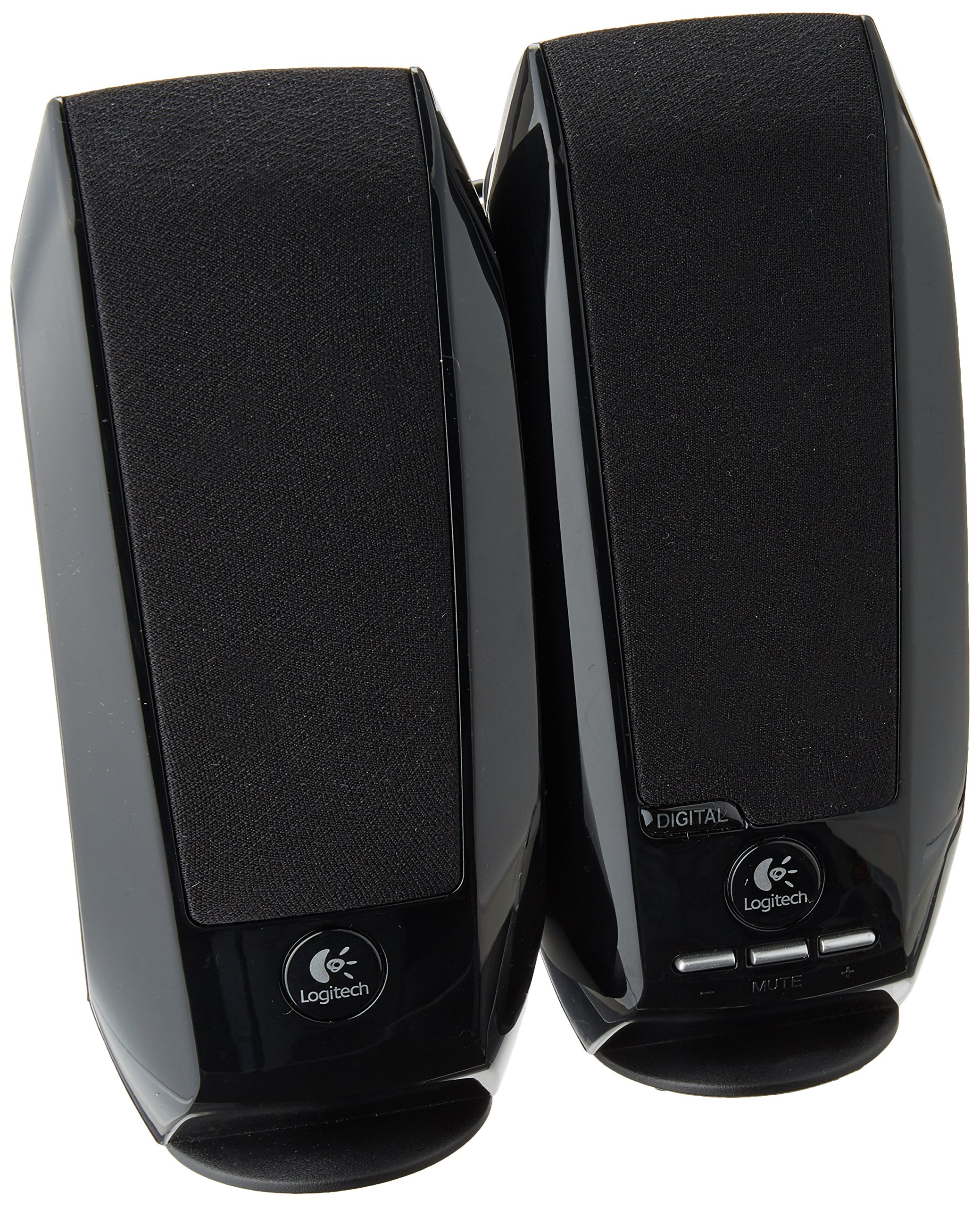 Logitech S-150 Multimedia Speaker with 2.0 System and 3.5mm Connection - Black