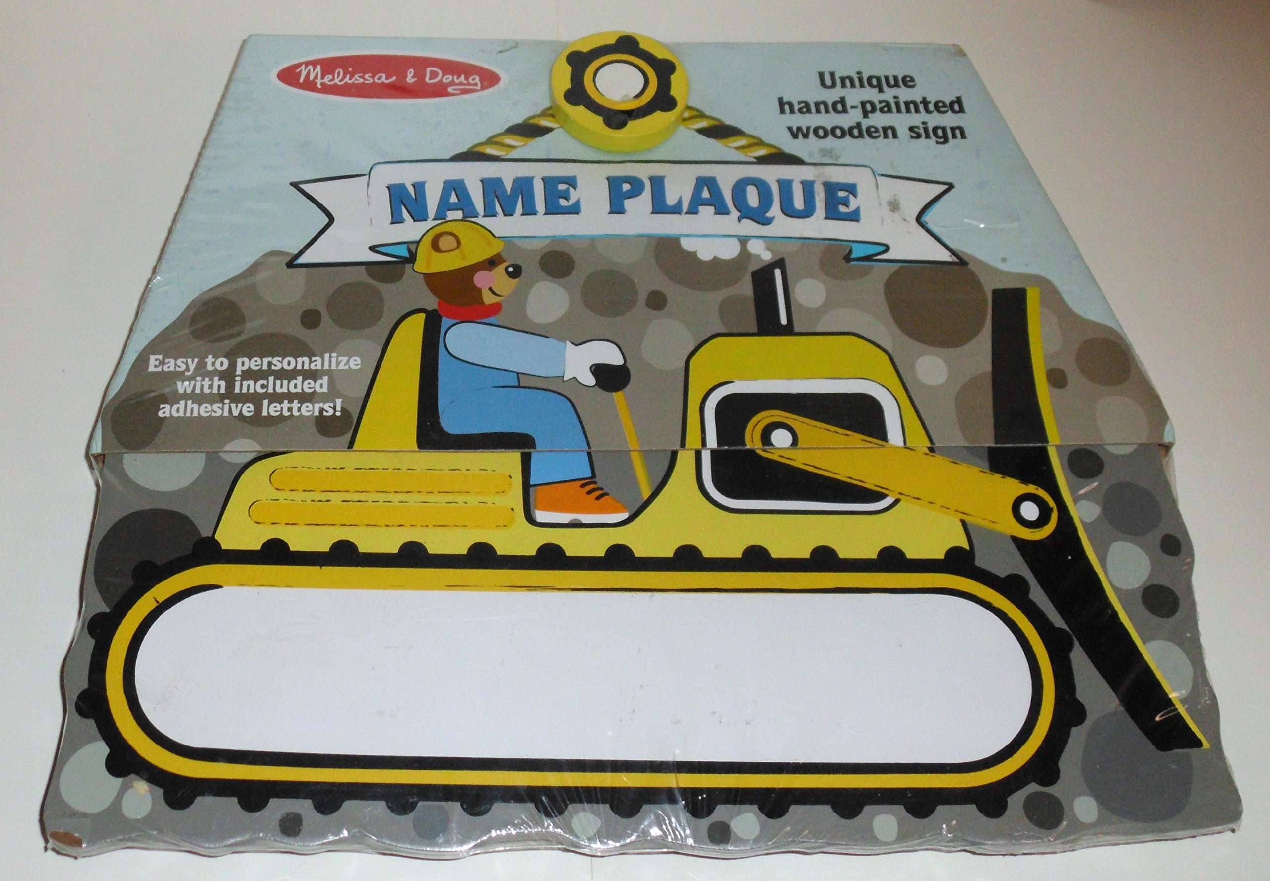 Melissa and Doug Construction Wall Plaque 1