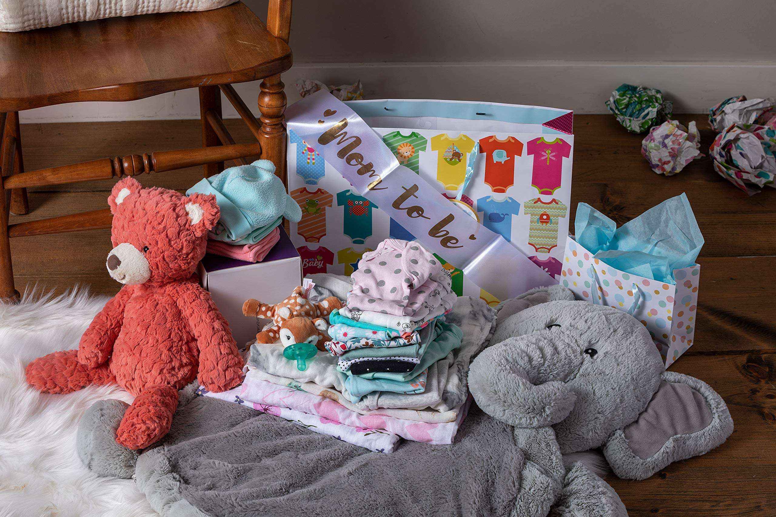 Mary Meyer Bestever Baby Mat, Grey Elephant 5