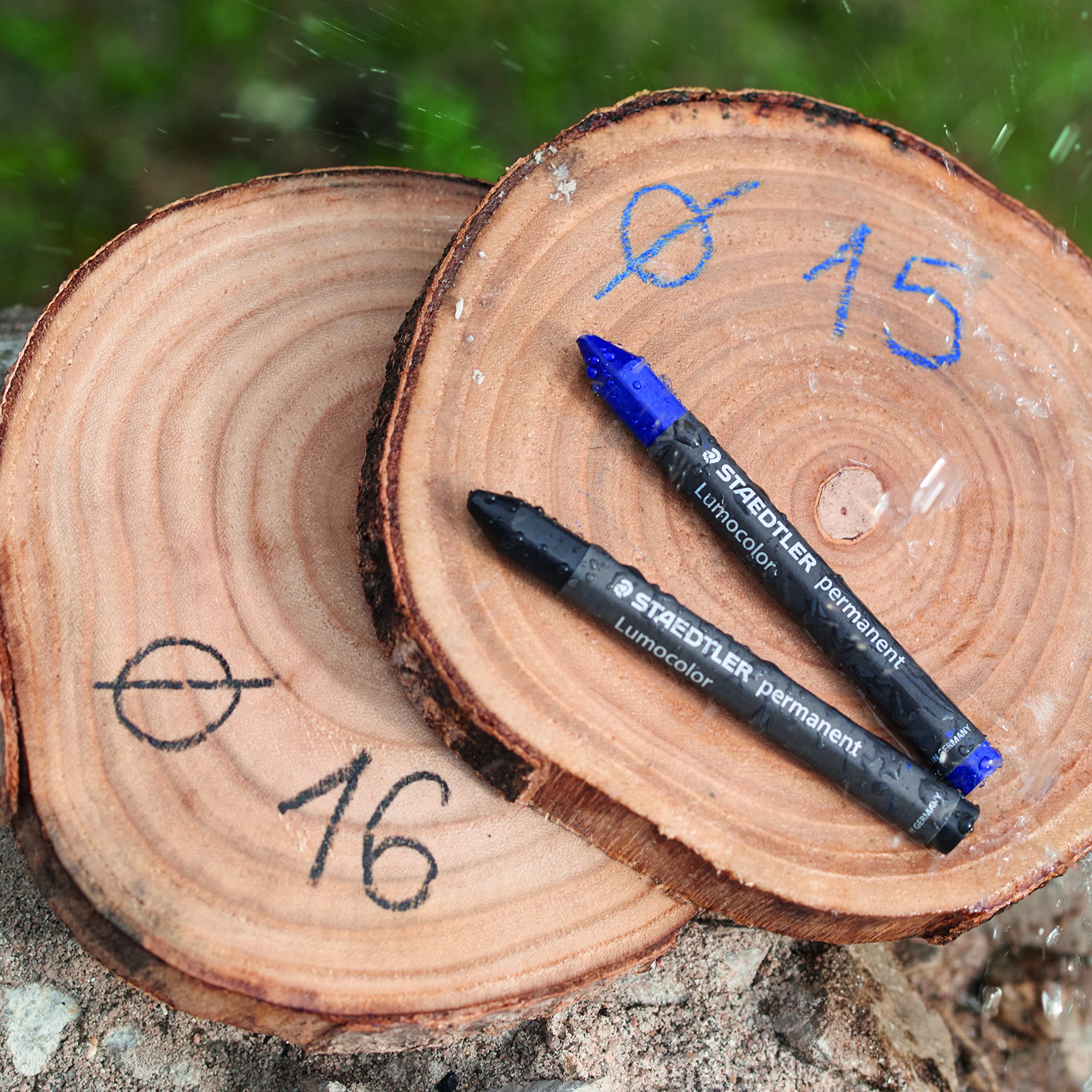 STAEDTLER 236 Lumocolor Omnigraph Marking Crayons Indelible Smudgeproof Red Ref 2362 [Pack of 12] 3