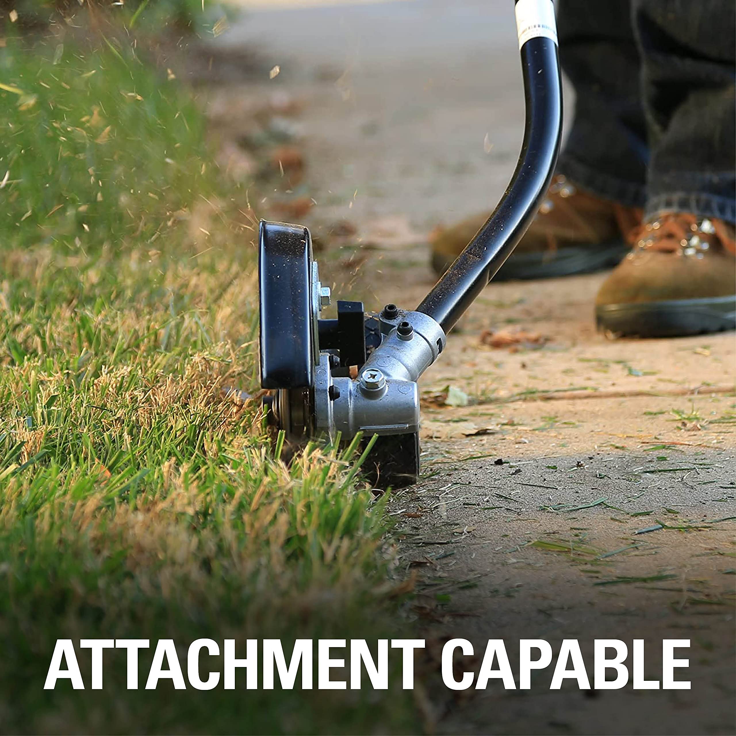 Greenworks 40V 14 inch (Attachment Capable) String Trimmer, 6.0Ah Battery and Charger Included ST-140-A 5