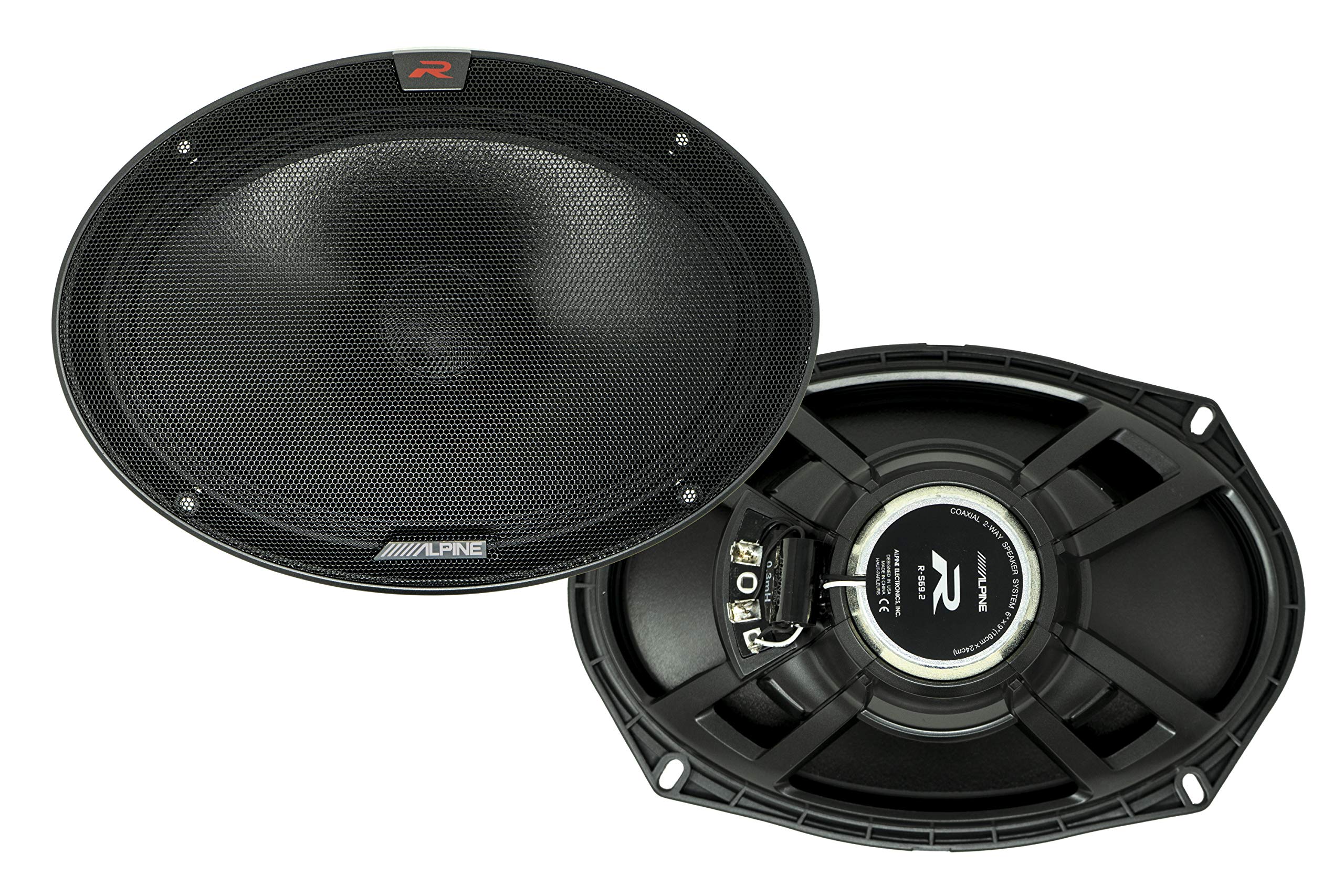 Alpine R-S69.2 6" x 9" 2-Way Speakers 5