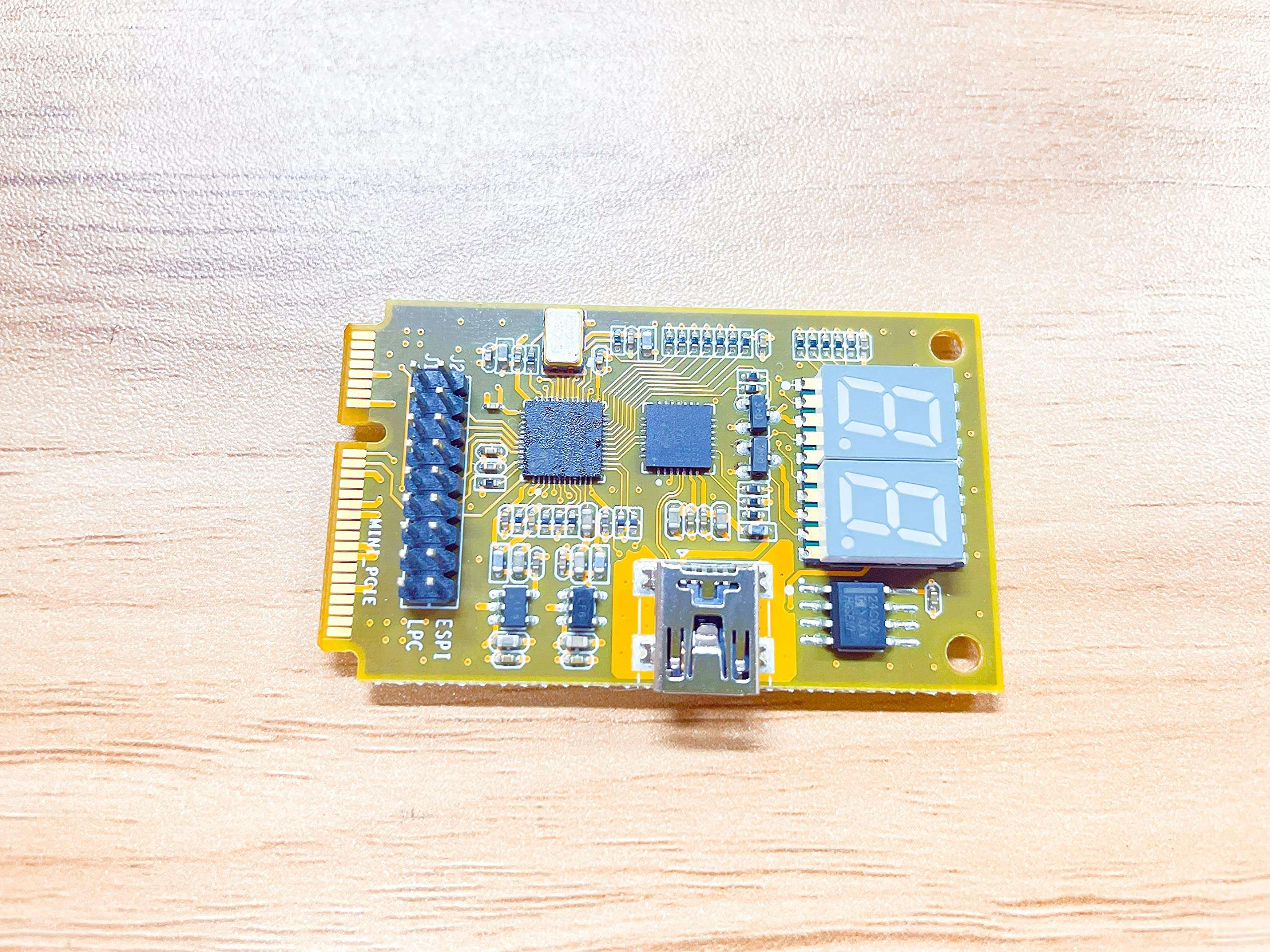 Funtin ESPI Debug Card, Port 80-84 Debug Card for Motherboard Development and Repair 3