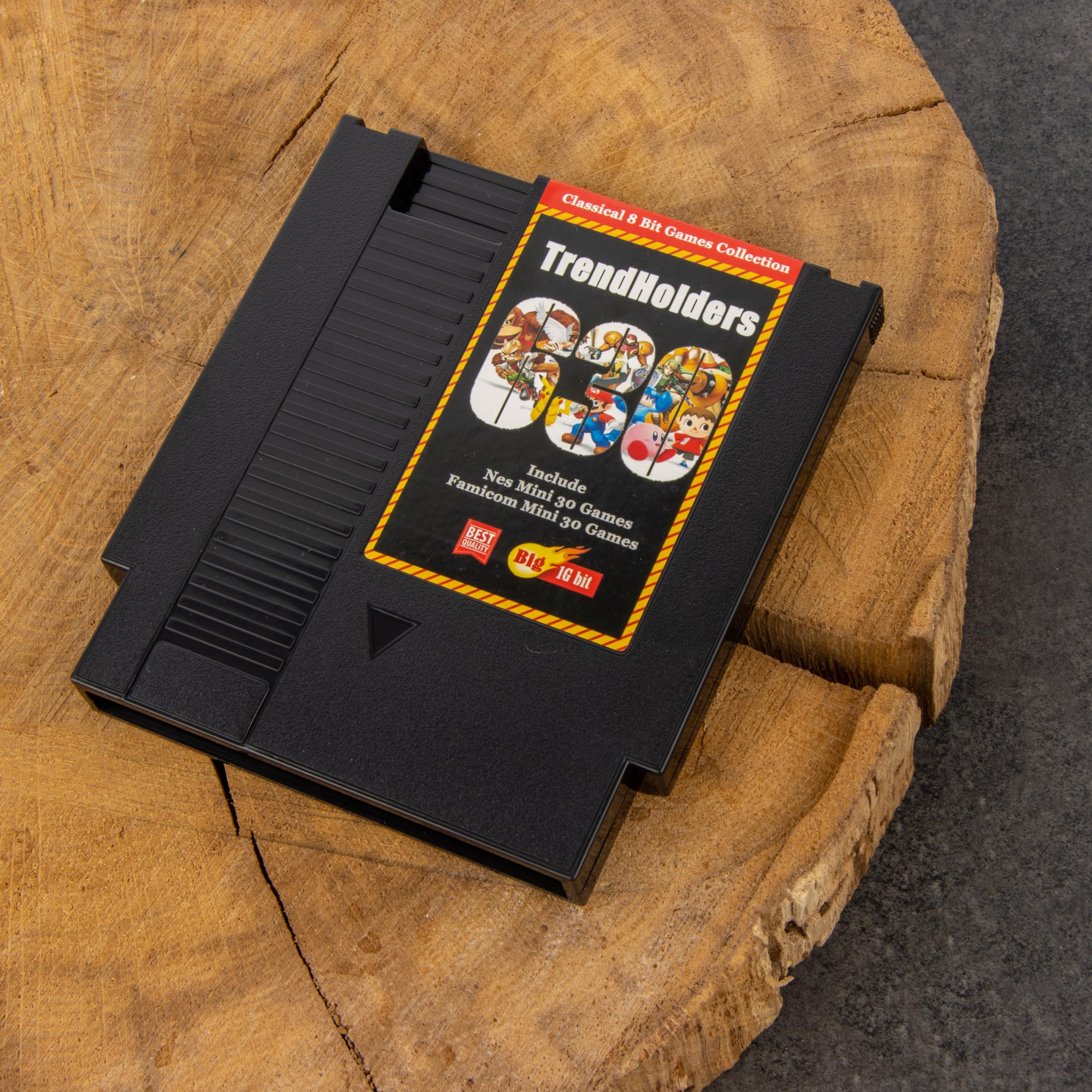 630 in 1 Classic Collection - NES Mini and Famicom Mini Games + 600 Classic NES Multicart Game Cartridge for 8 bit 72 pin 6