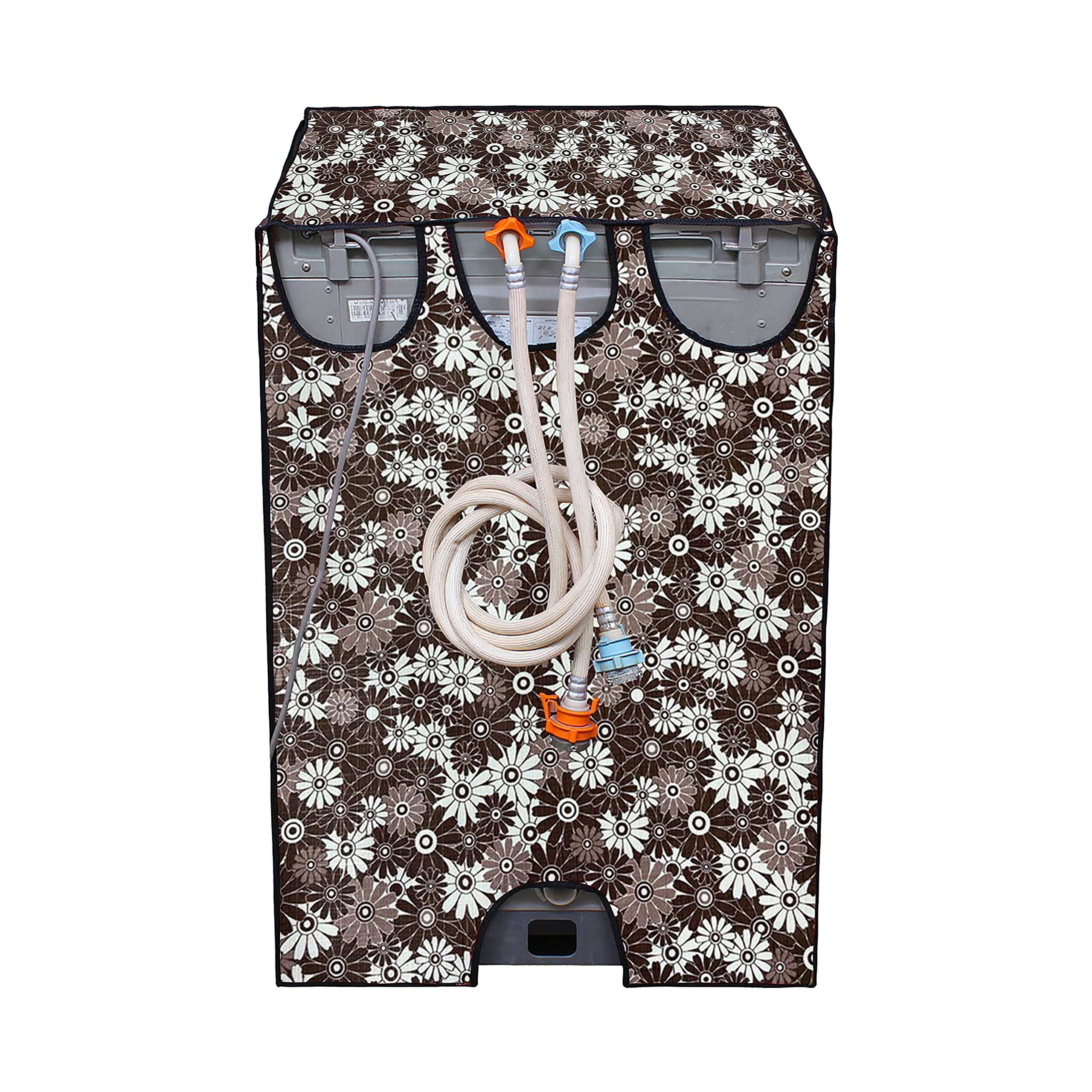 Star Weaves Washing Machine Cover for Godrej 7 Kg Fully-Automatic Front Loading WF Eon 700 PASC White - Waterproof & Dustproof Cover KUM119 5