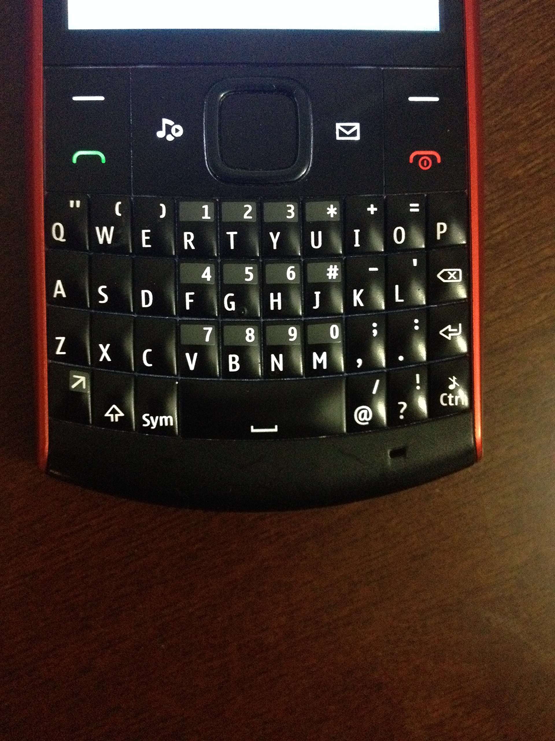 Nokia X2-01 QWERTY keyboard, Quadband, A2DP, Bluetooth, Unlocked international Version Phone with Warranty (Black/Grey) 2