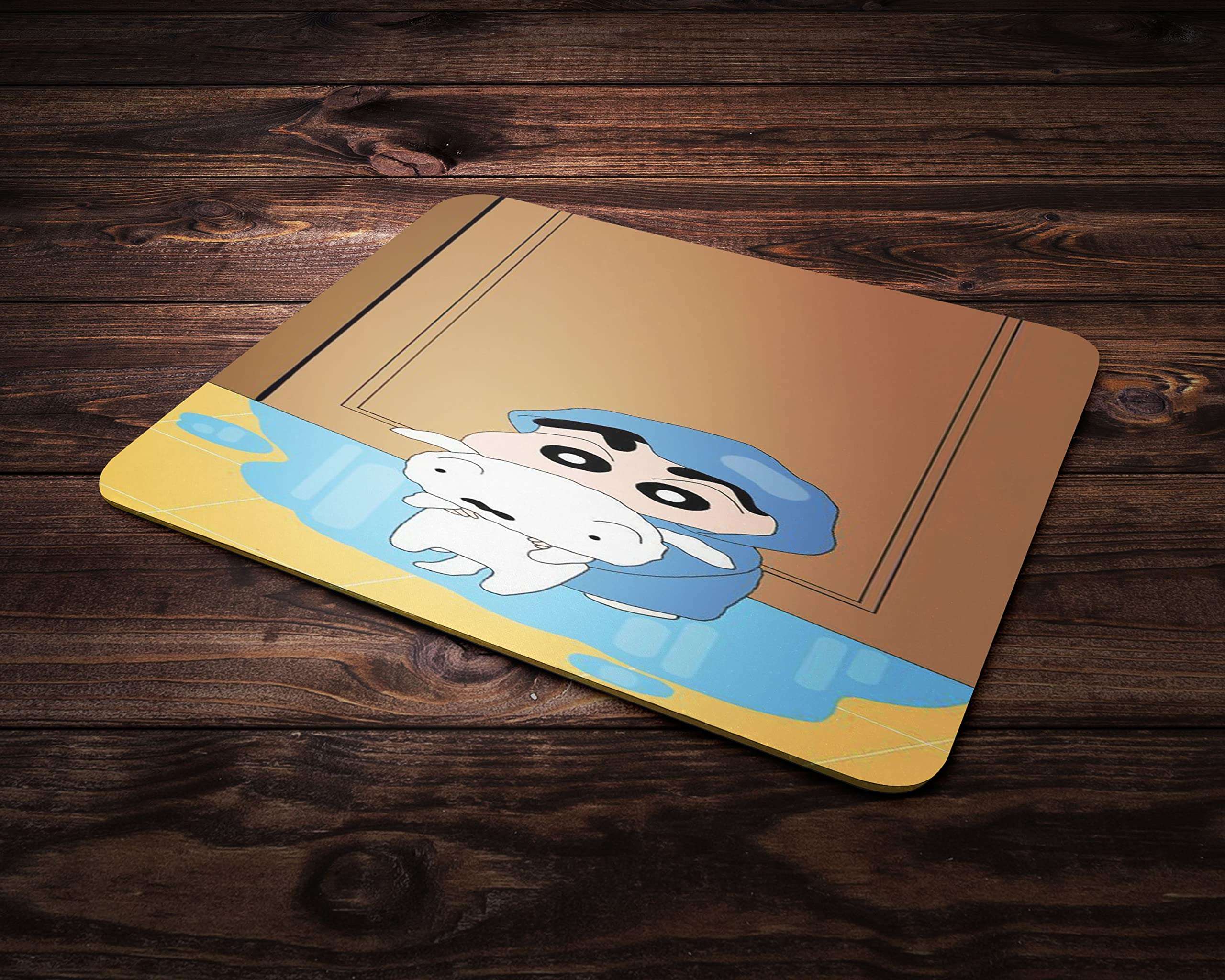 ABLOE Shinchan Mouse Pad Non-Slip Cartoon Mouse Pad Printed Mouse Pad for Gaming Computer, Laptop, PC Mouse Pad 6 3