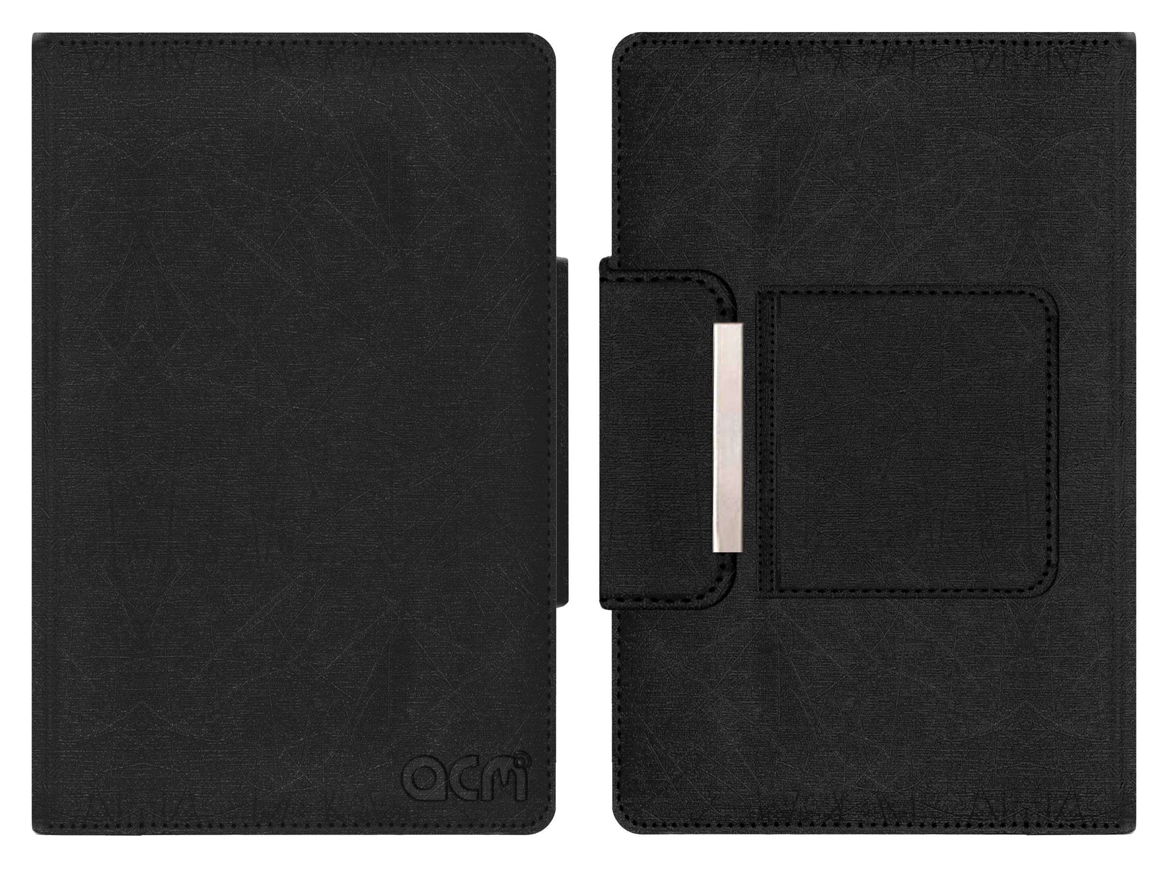 Acm Bluetooth Keyboard Case Compatible with Iball Slide 3g-I80 Tablet Flip Cover Stand Study Gaming Black 5