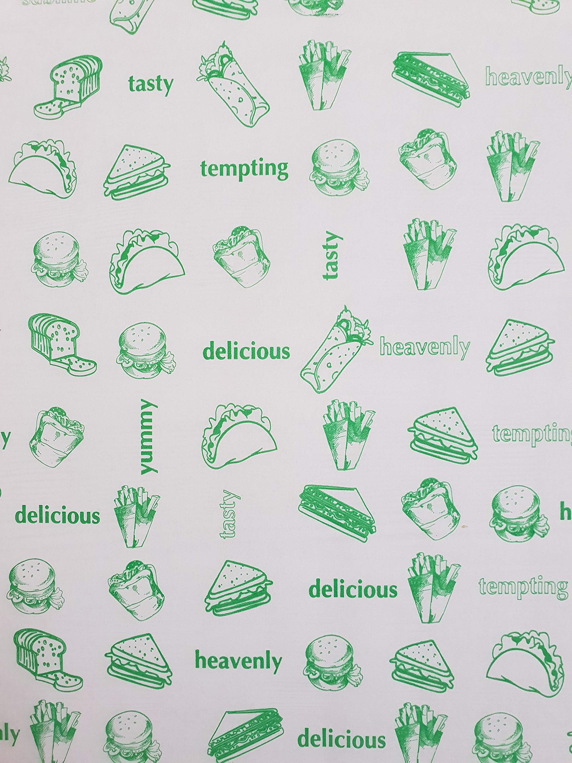 Inditradition Multipurpose Food Wrapping Paper Sheets | Paper Foils, Oil Proof, 11x12 Inches (Pack of 100 Sheets) 4