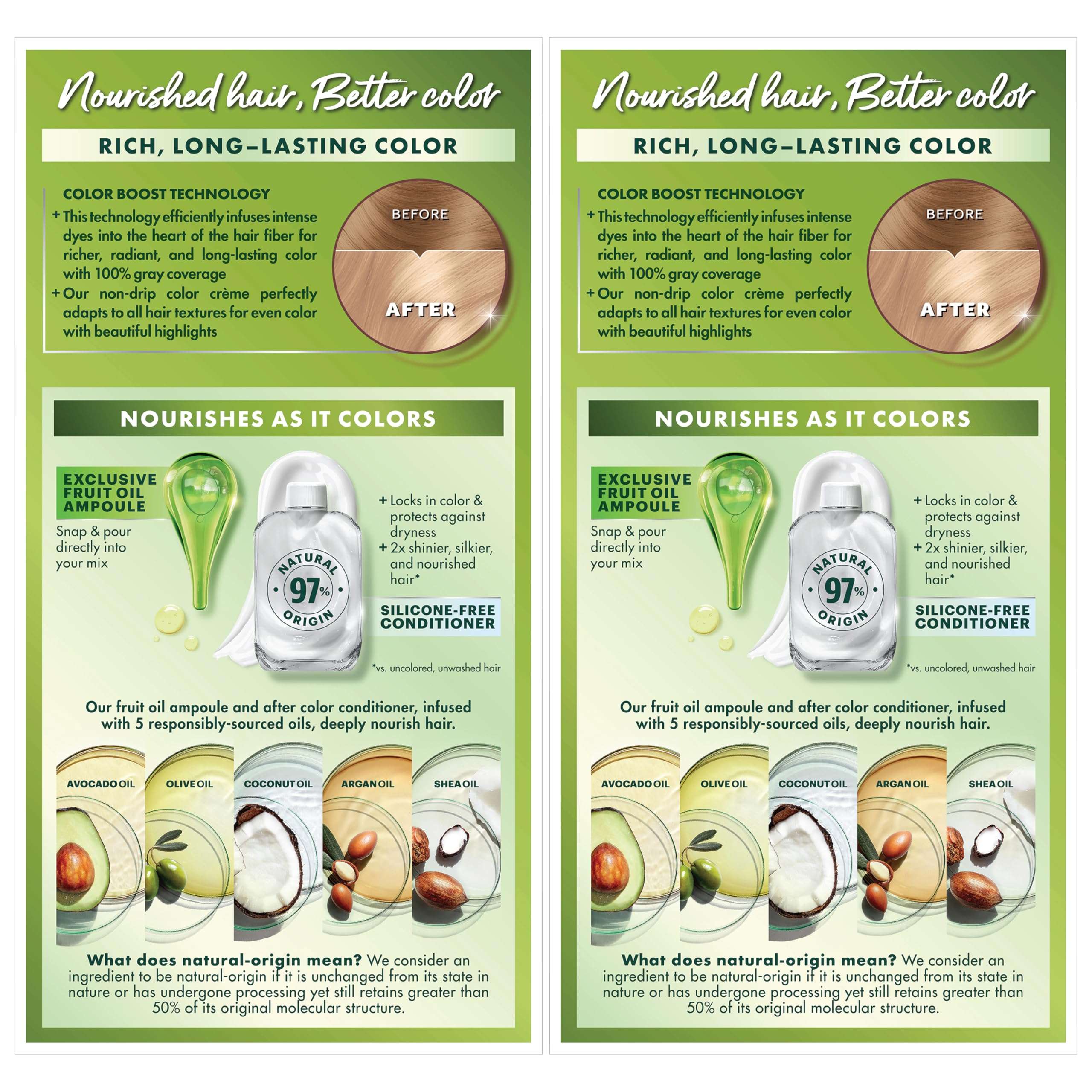 Garnier Hair Color Nutrisse Nourishing Creme, 100 Extra-Light Natural Blonde (Chamomile) Permanent Hair Dye, 2 Count (Packaging May Vary) 3