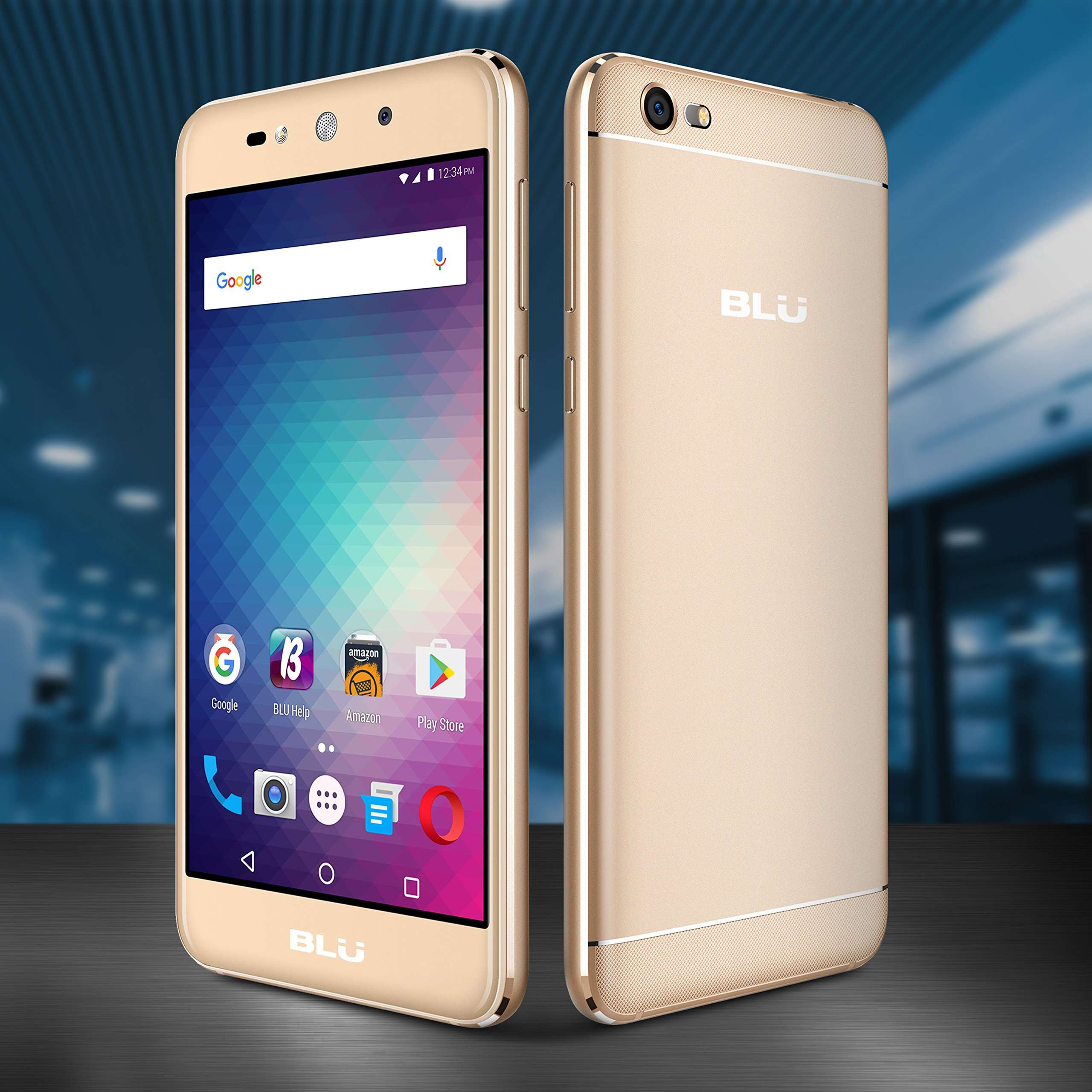 BLU Advance 5.0 Pro -Unlocked Dual Sim Smartphone - 8GB + 1GB RAM - Gold 3