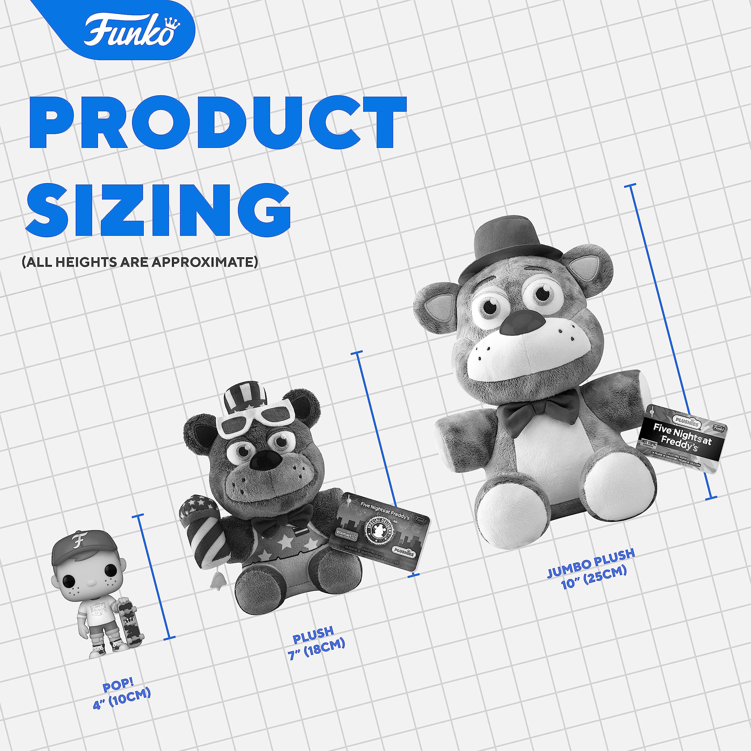 Funko Plush: Five Nights At Freddy's (FNAF) Pizza Sim: Rockstar Foxy - FNAF Pizza Simulator - Collectible Soft Plush - Birthday Gift Idea - Official Merchandise - Stuffed Plushie for Kids and Adults 3