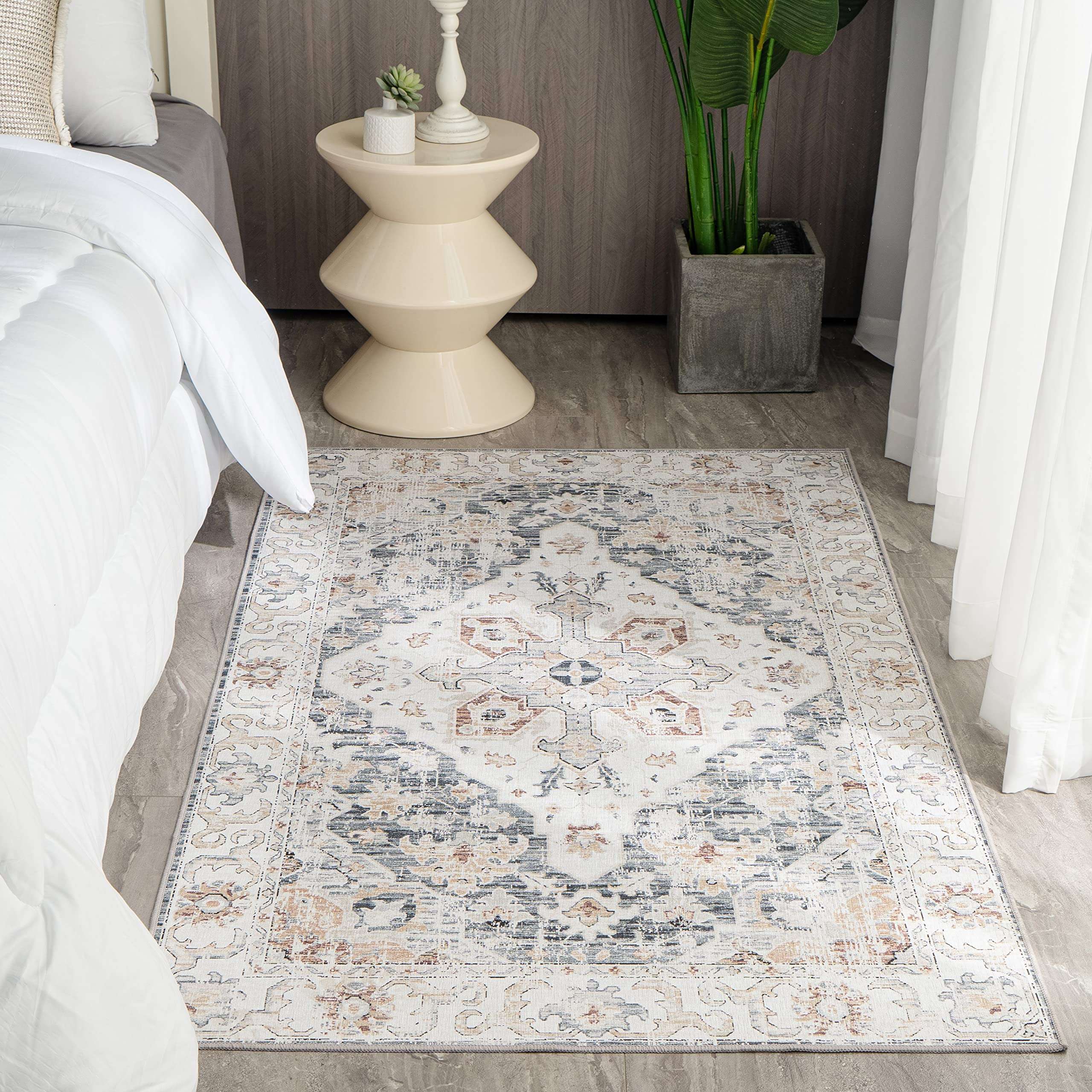 Syalife Washable Area RugSP-USI003-46FG03GY 3