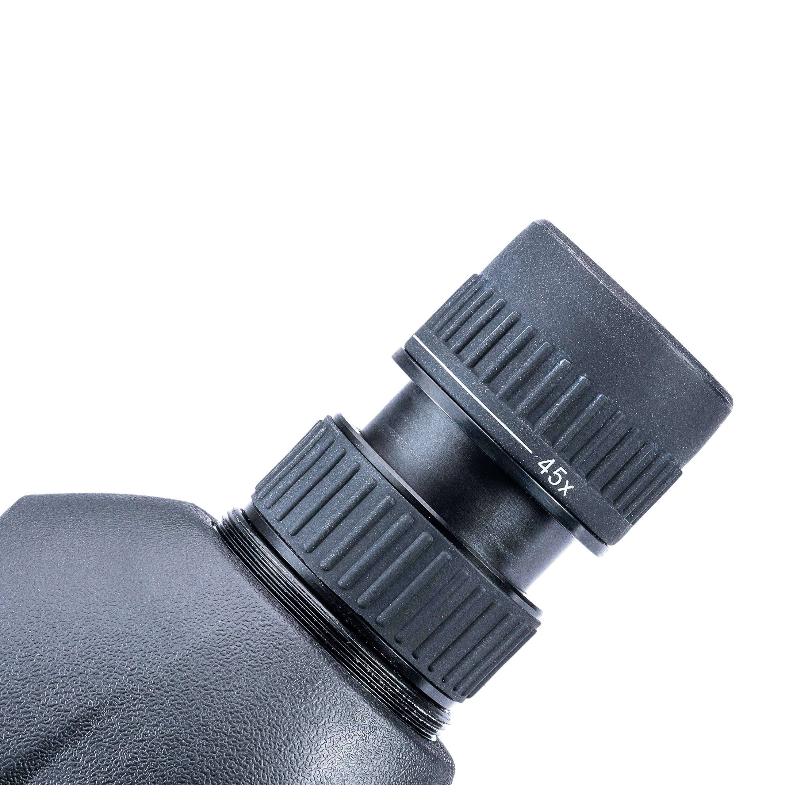 VANGUARD Vesta 350A 12-45x50 Angled Spotting Scope Kit with Soft Bag and Tabletop Tripod 4