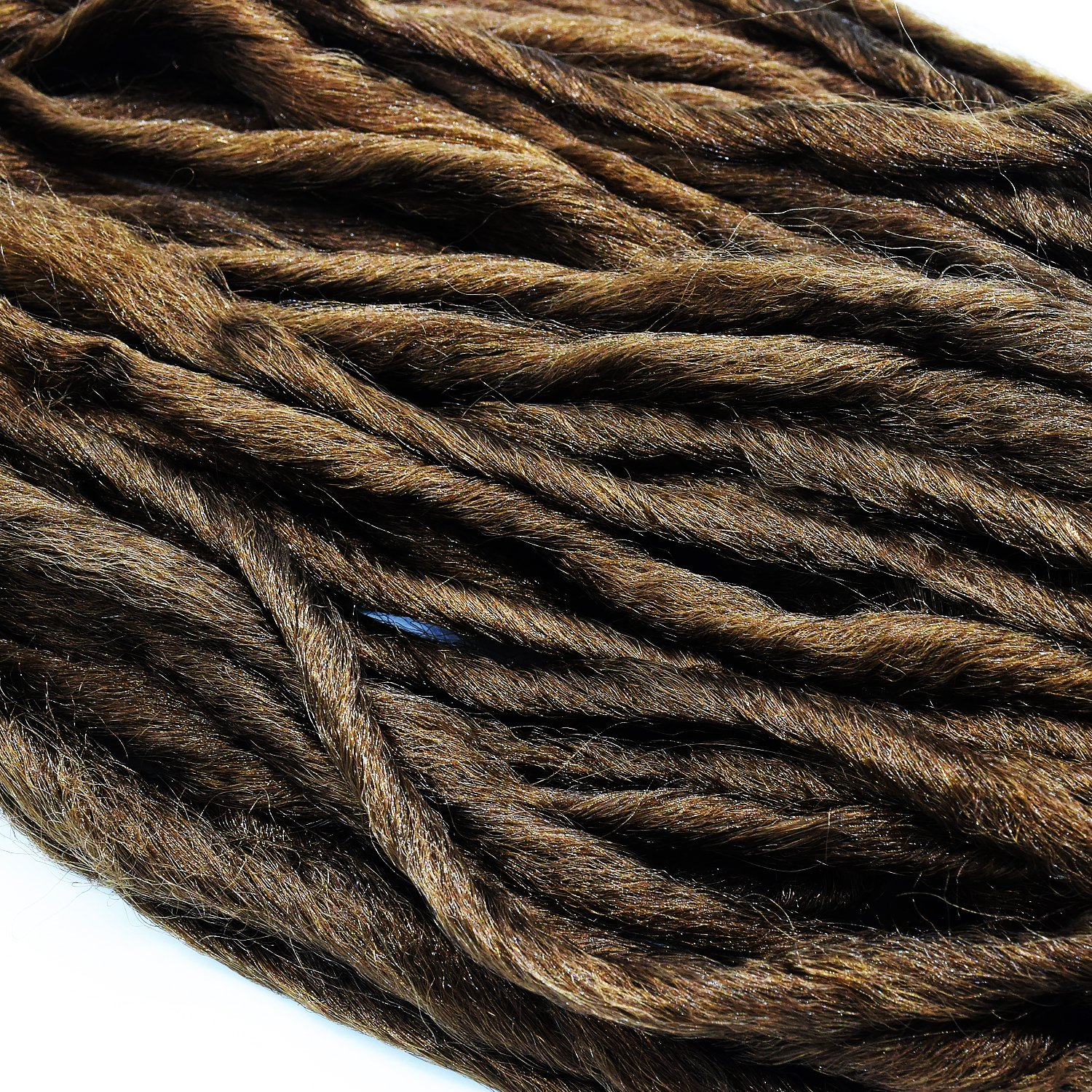 IMOSA Premade Synthetic Cosplay Reggae Dreadlocks Wig African American Wigs (Brown) 6
