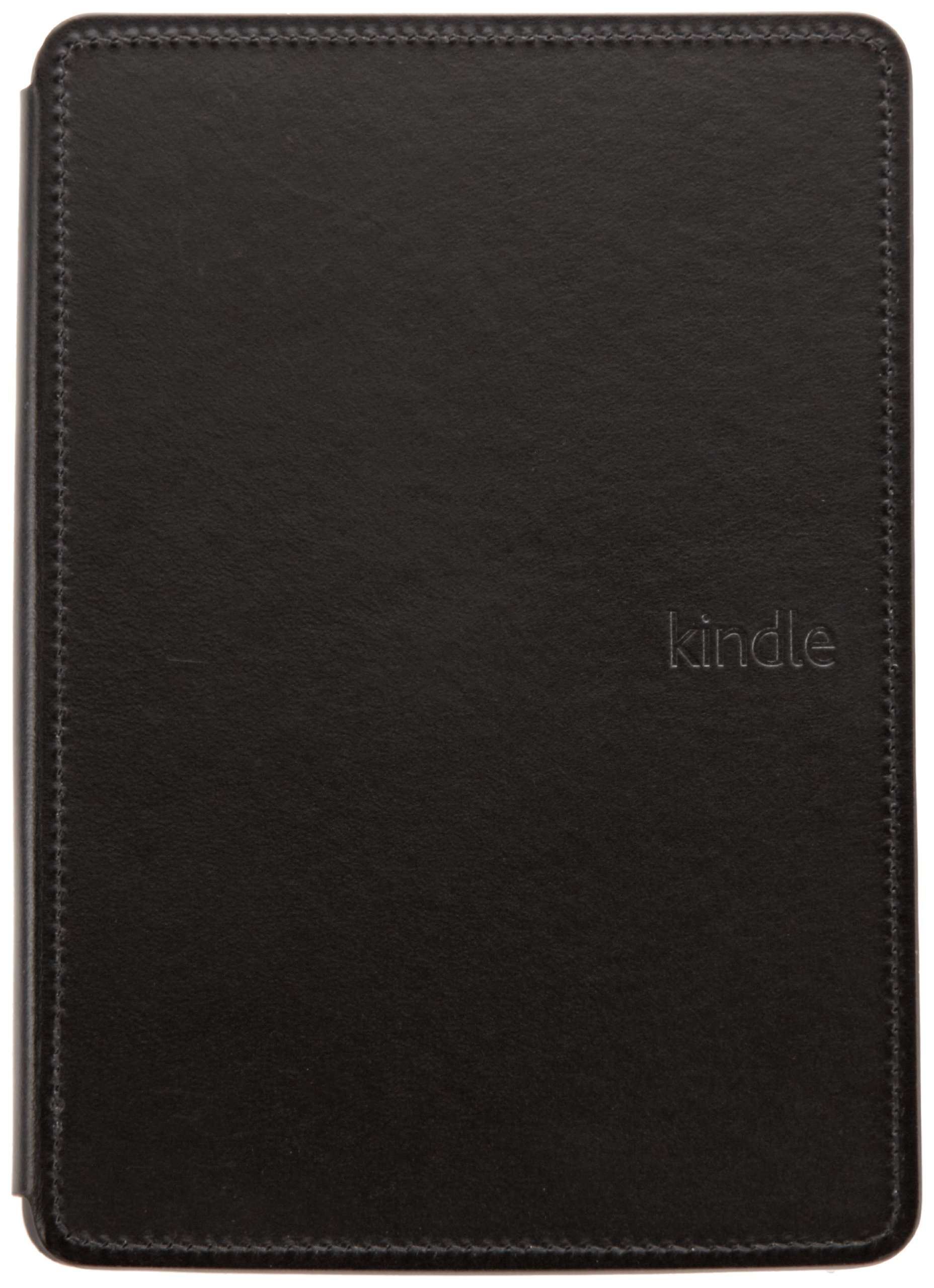 Amazon Kindle Leather Cover, Black (does not fit Kindle Paperwhite, Touch, or Keyboard) 2