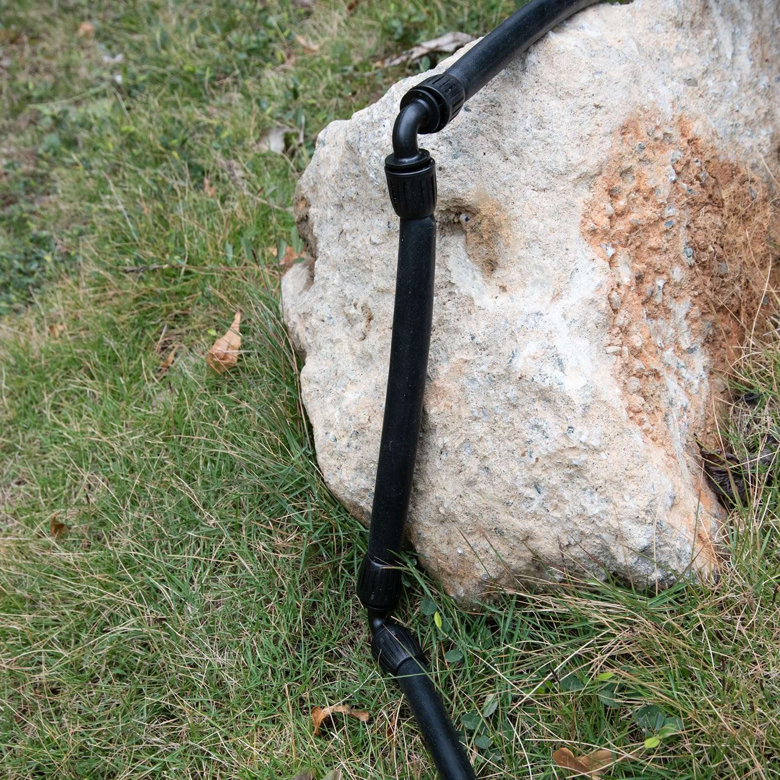 Yogayet 10 PCS Drip Irrigation Fittings Kit Barbed Tubing Connectors 1/2" to 1/4" (1/2" ID x 0.65" OD) - Anti-Drop, Locked Design - Essential for Drip Hose in Home Garden and Lawn Supplies 6