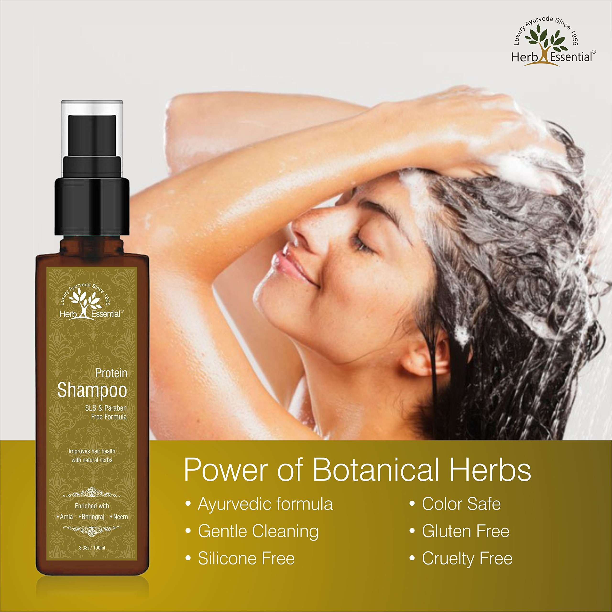 Herb Essential Protien Shampoo, 100 Ml 5
