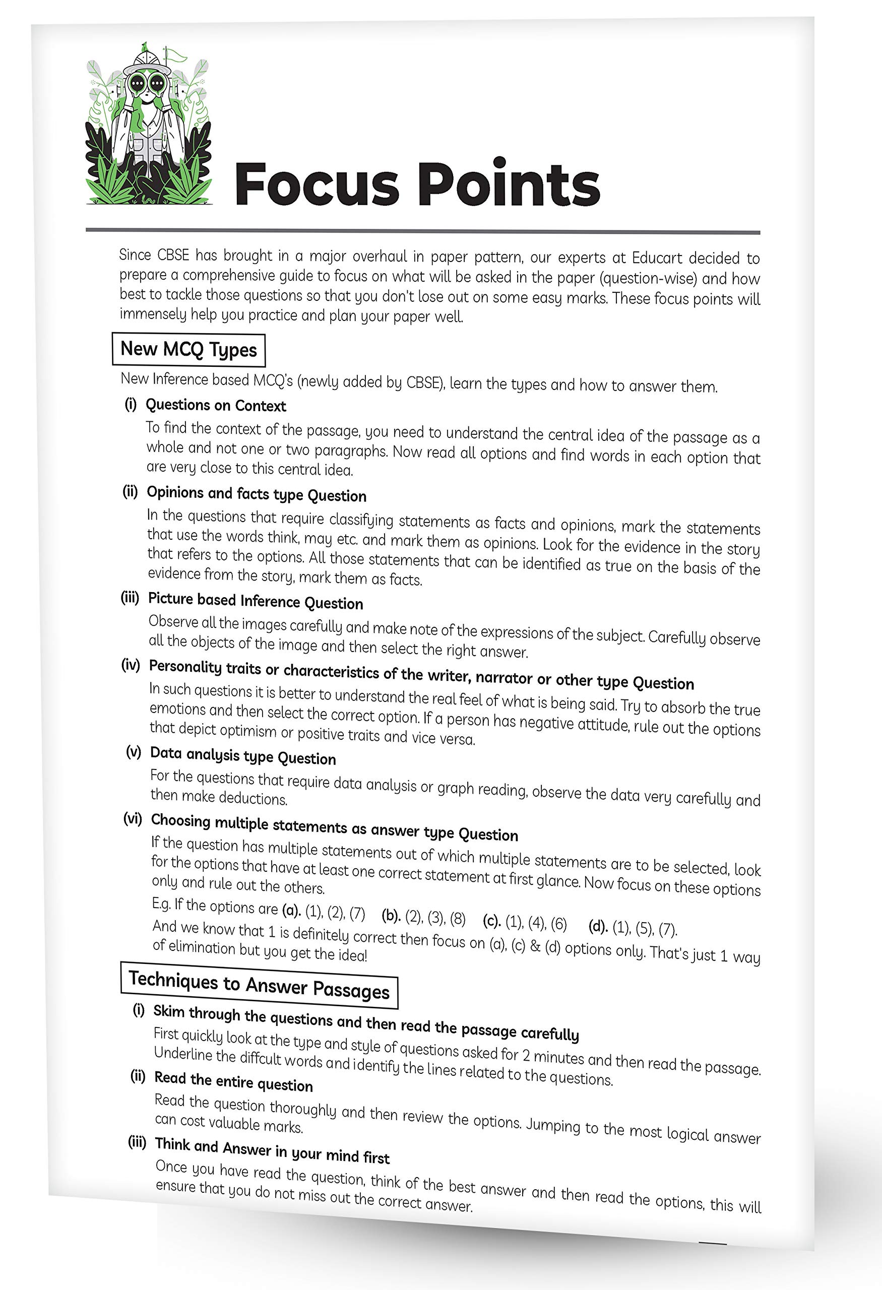 Educart CBSE Class 10 English Language & Literature Sample Question Papers For 2021 (reduced syllabus for Term 1 and 2) (old pattern) (Class 9-12) 3
