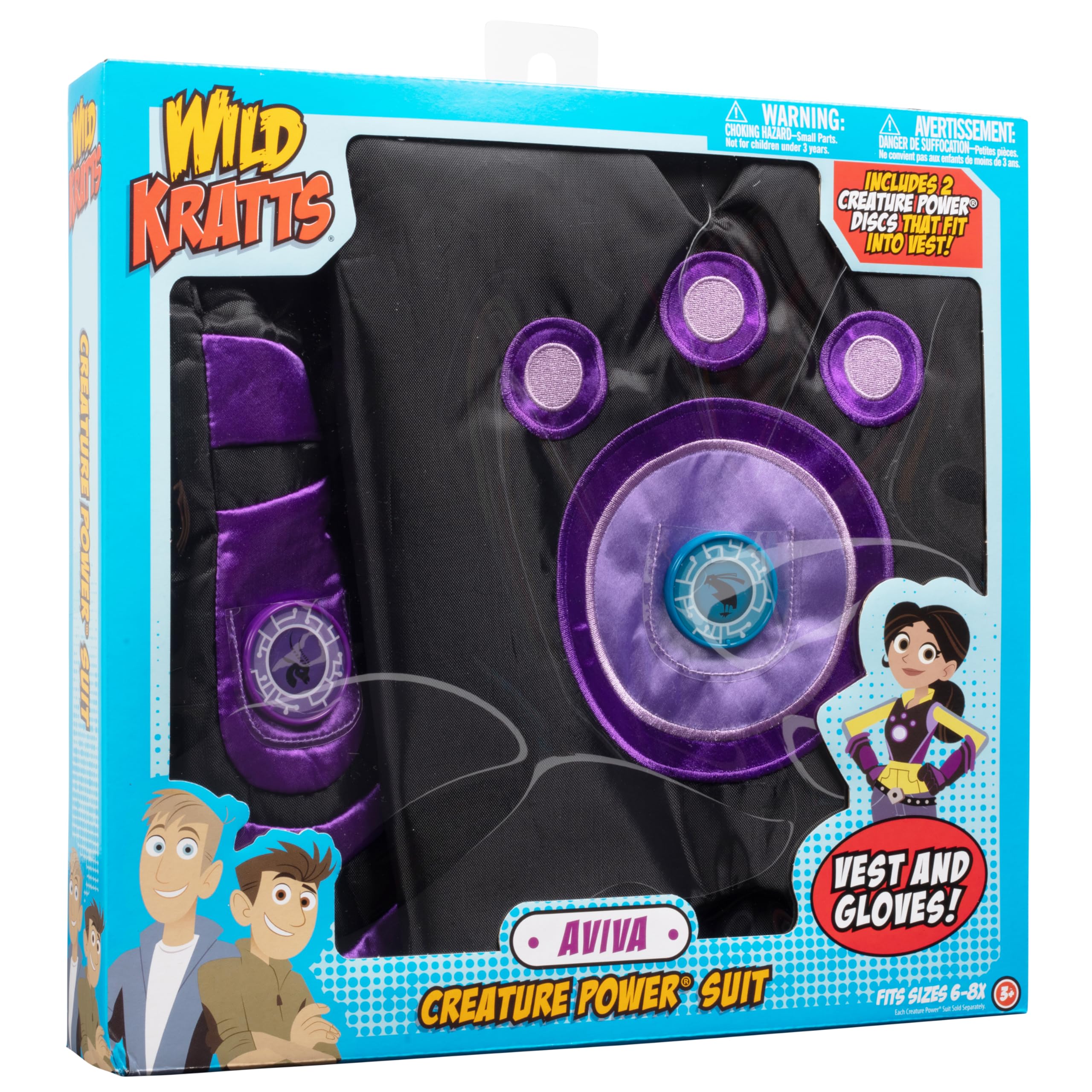 Wild Kratts Creature Power Suit, Aviva,One size fits most: 4-6X 6